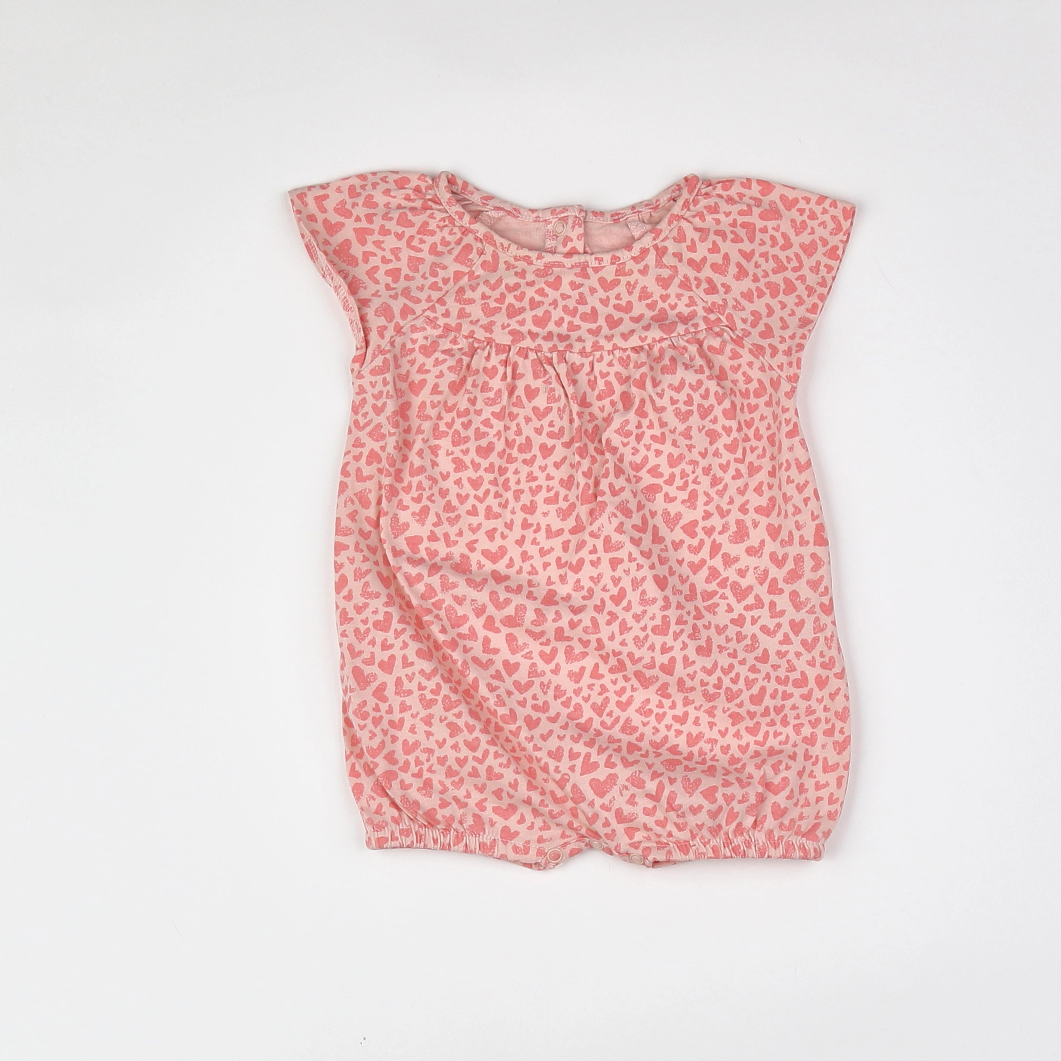 Vertbaudet - combinaison rose - 3 mois