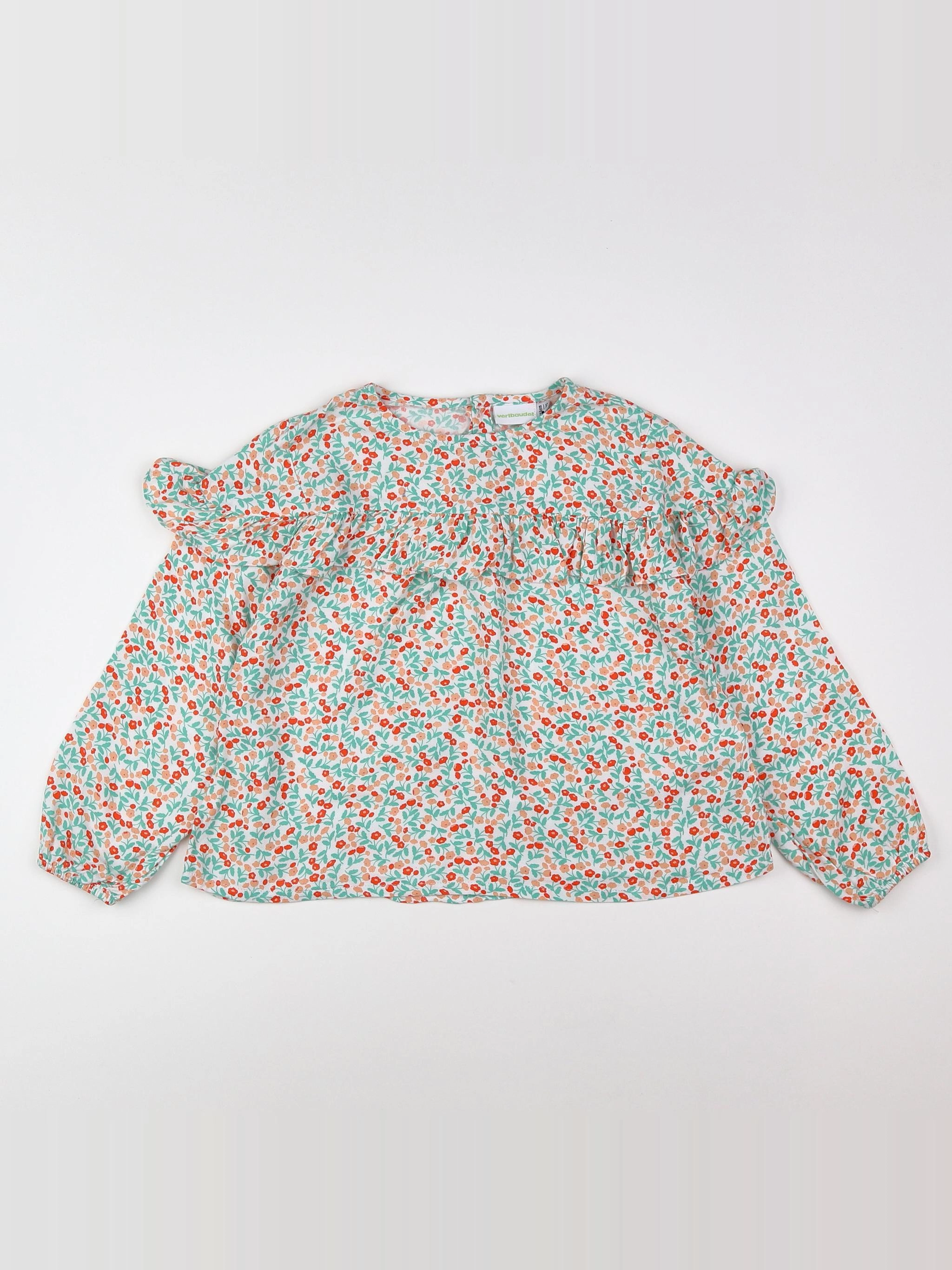 Vertbaudet - blouse multicolore - 6 ans