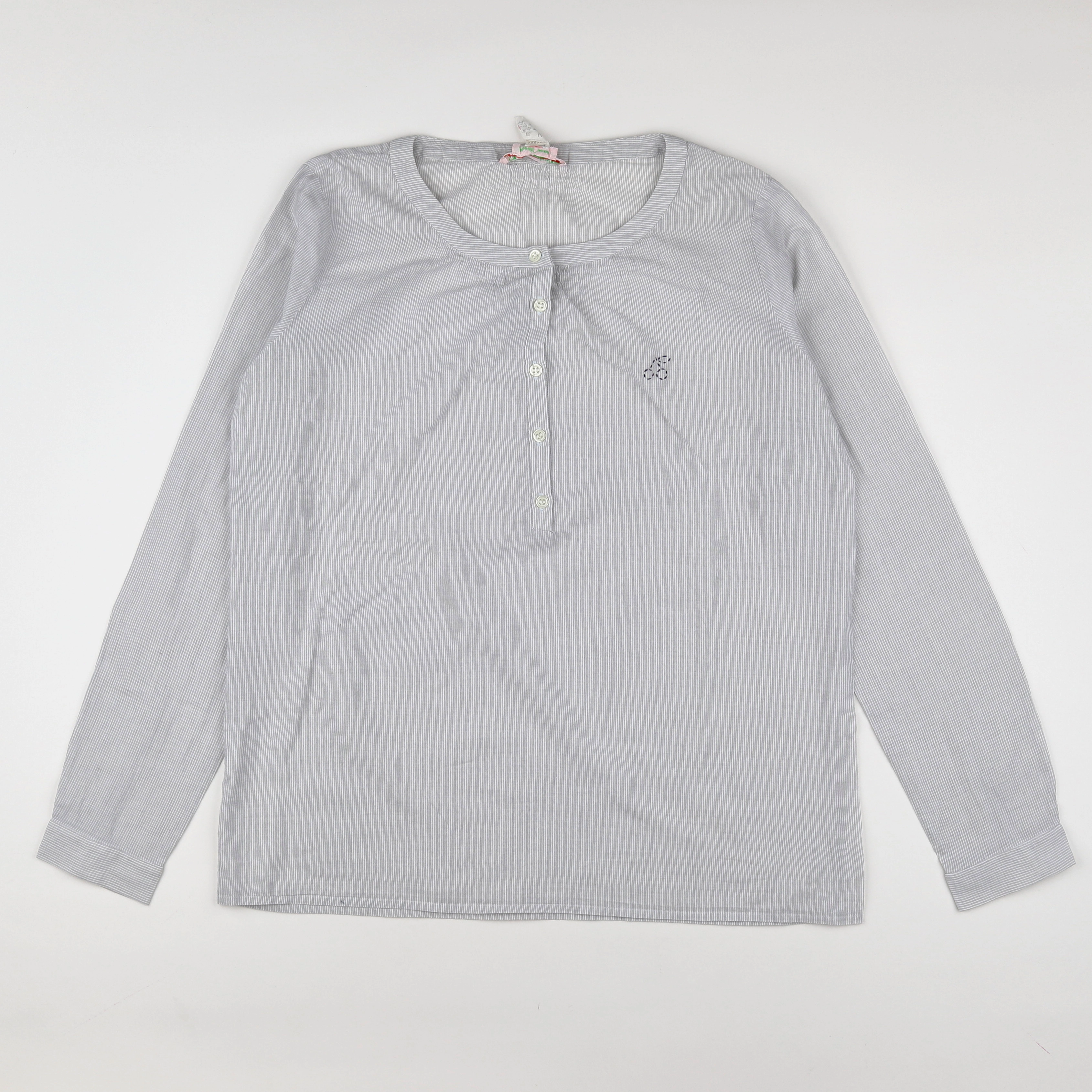 Bonpoint - blouse gris - 14 ans