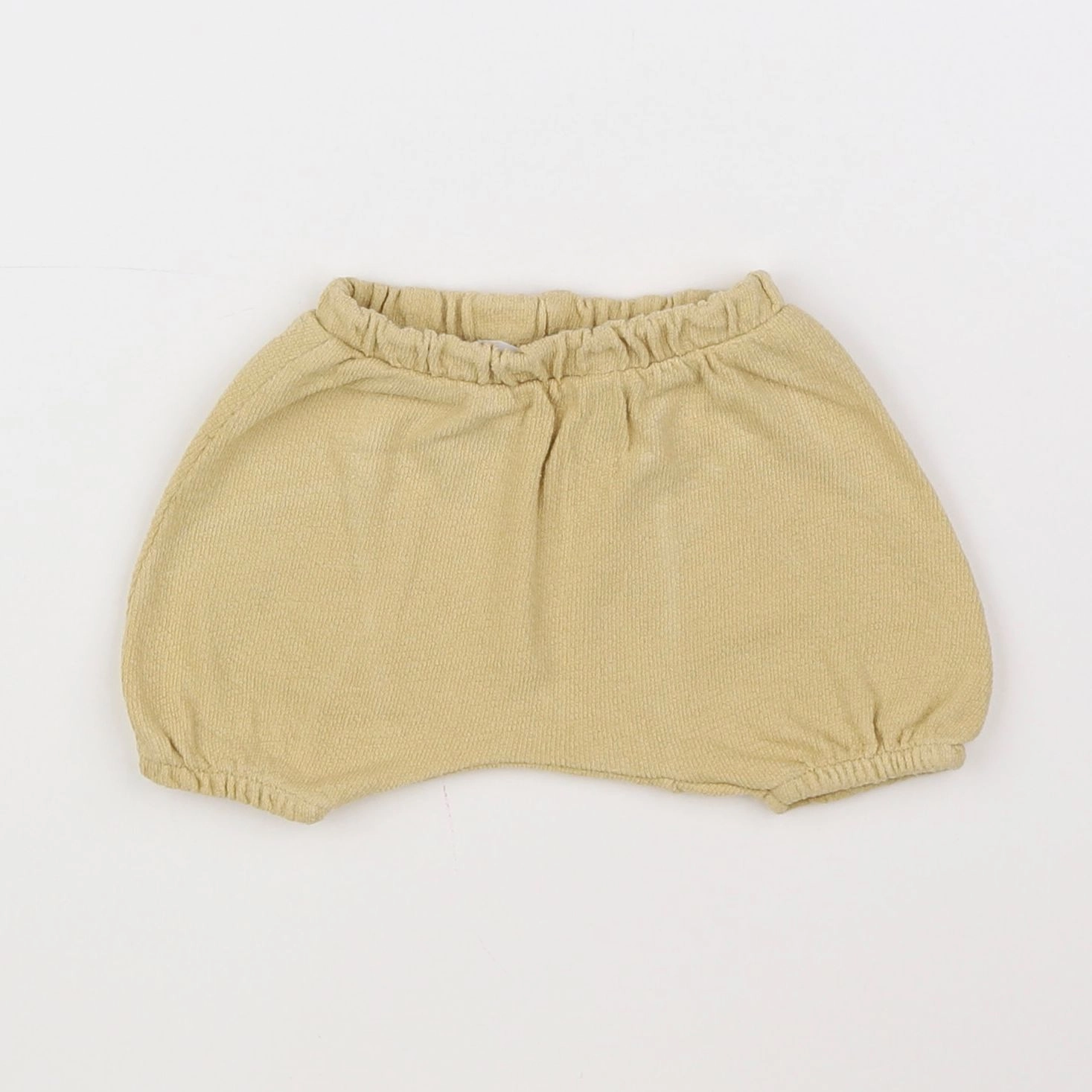 Zara - short jaune - 1/3 mois