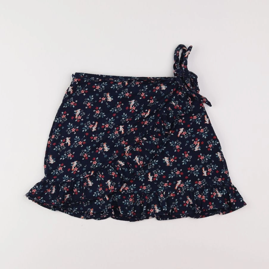 Vertbaudet - jupe bleu, rose - 9 ans
