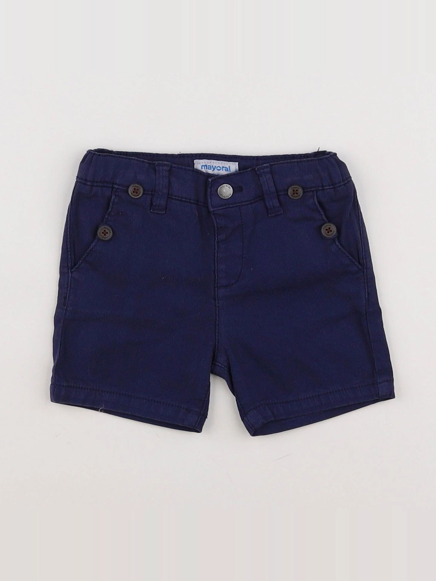 Mayoral - short bleu - 9 mois