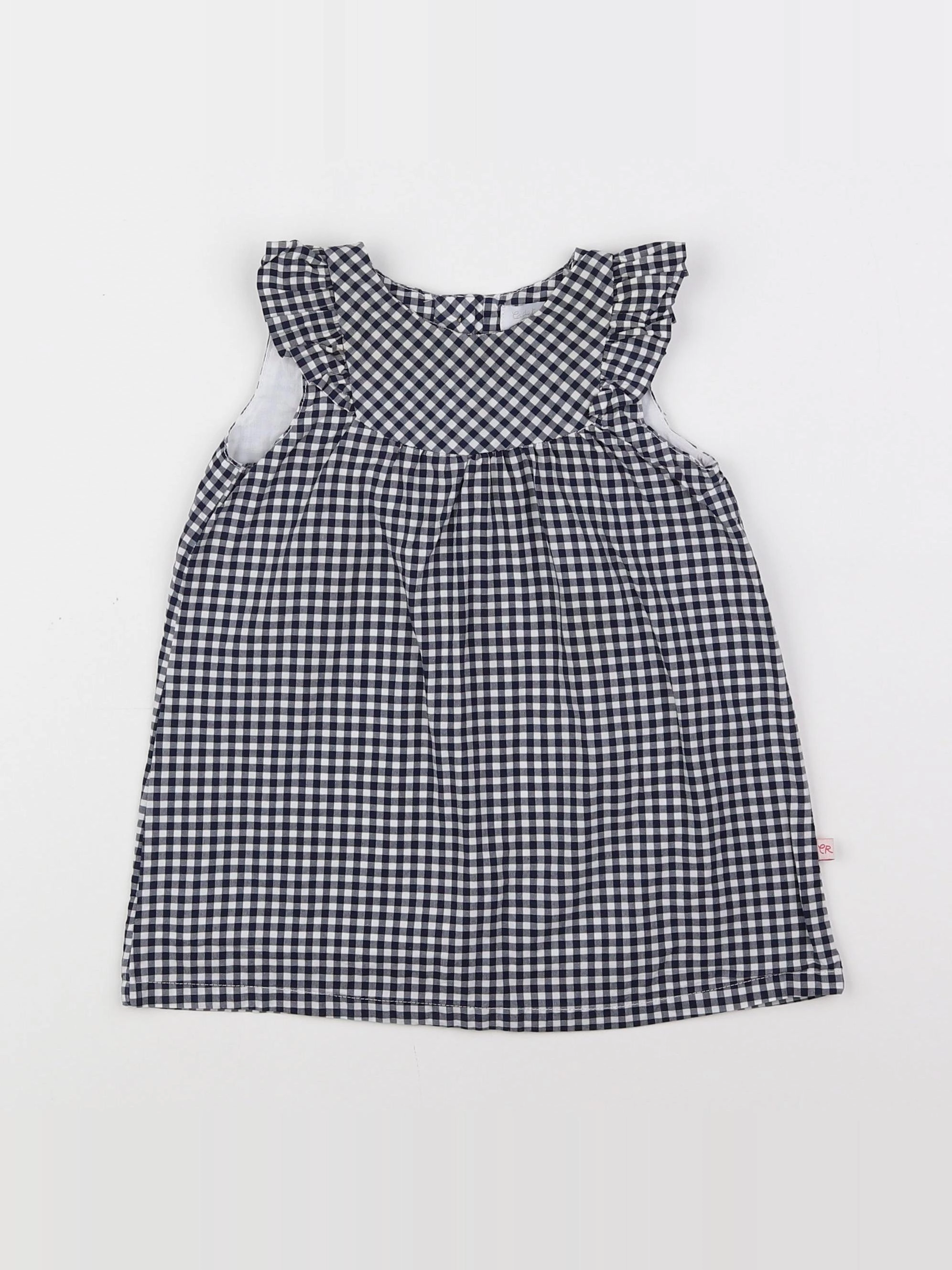 Cadet Rousselle - robe bleu - 12 mois