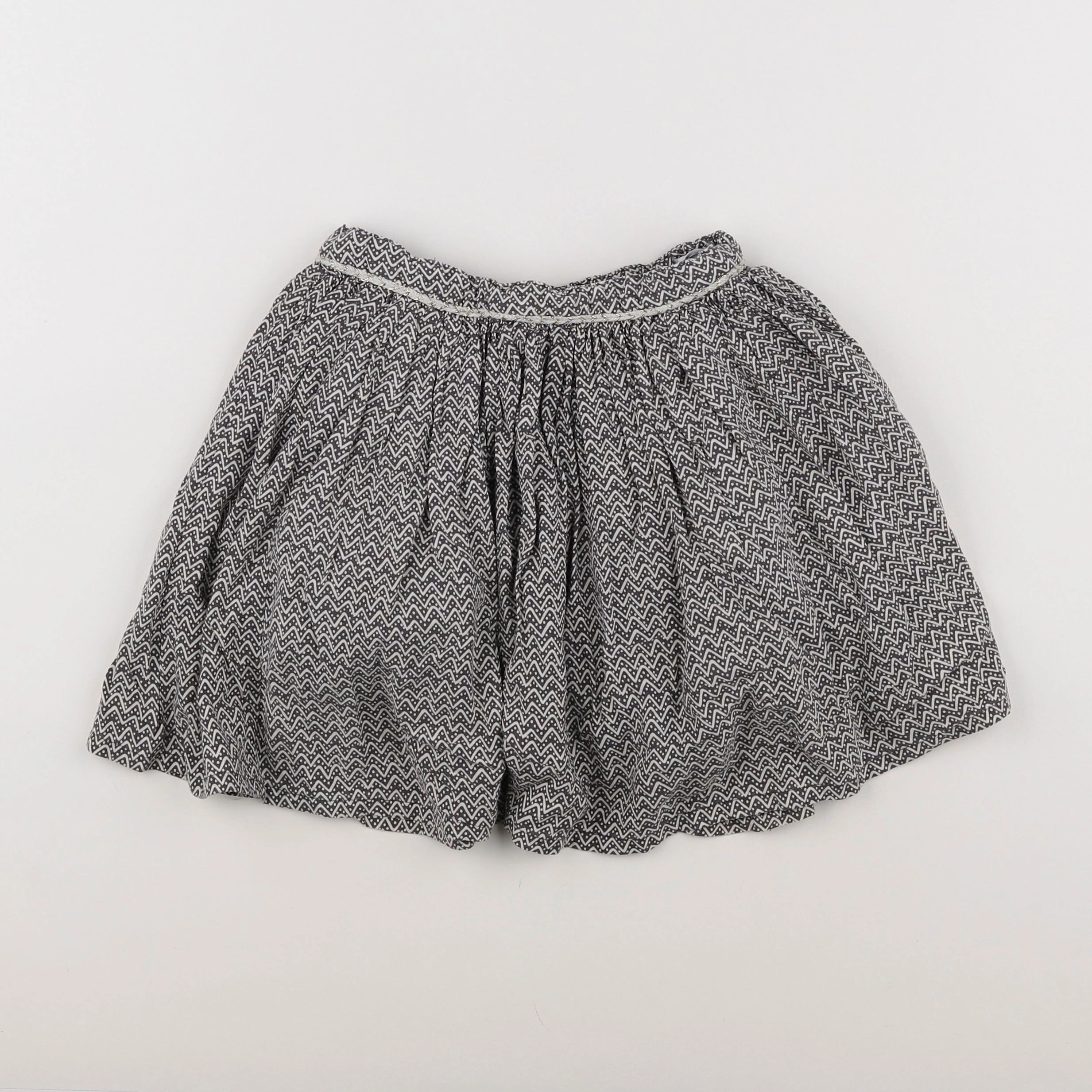 Tape à l'oeil - jupe gris, blanc - 8 ans