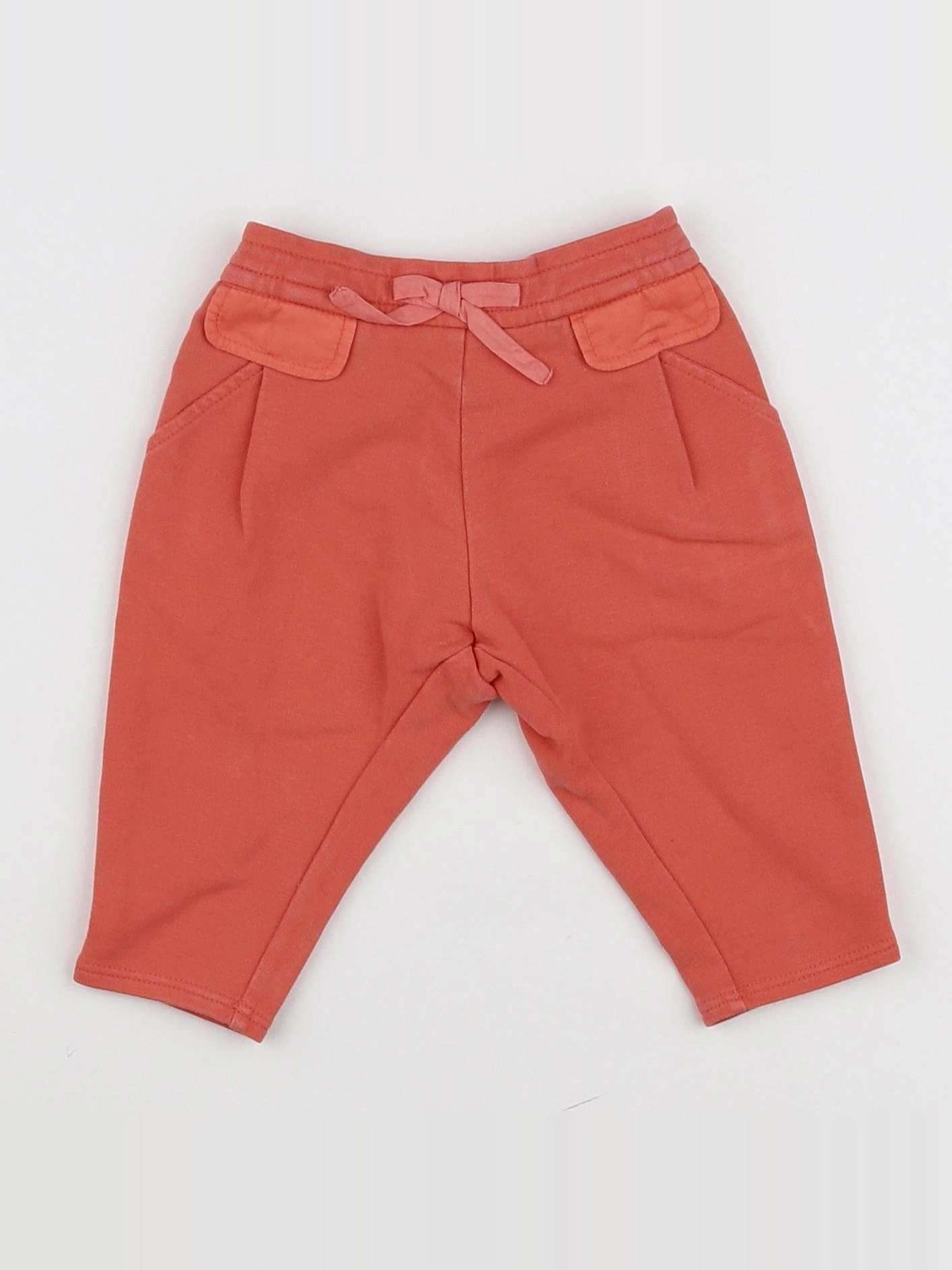 Chloé - pantalon orange - 1 mois