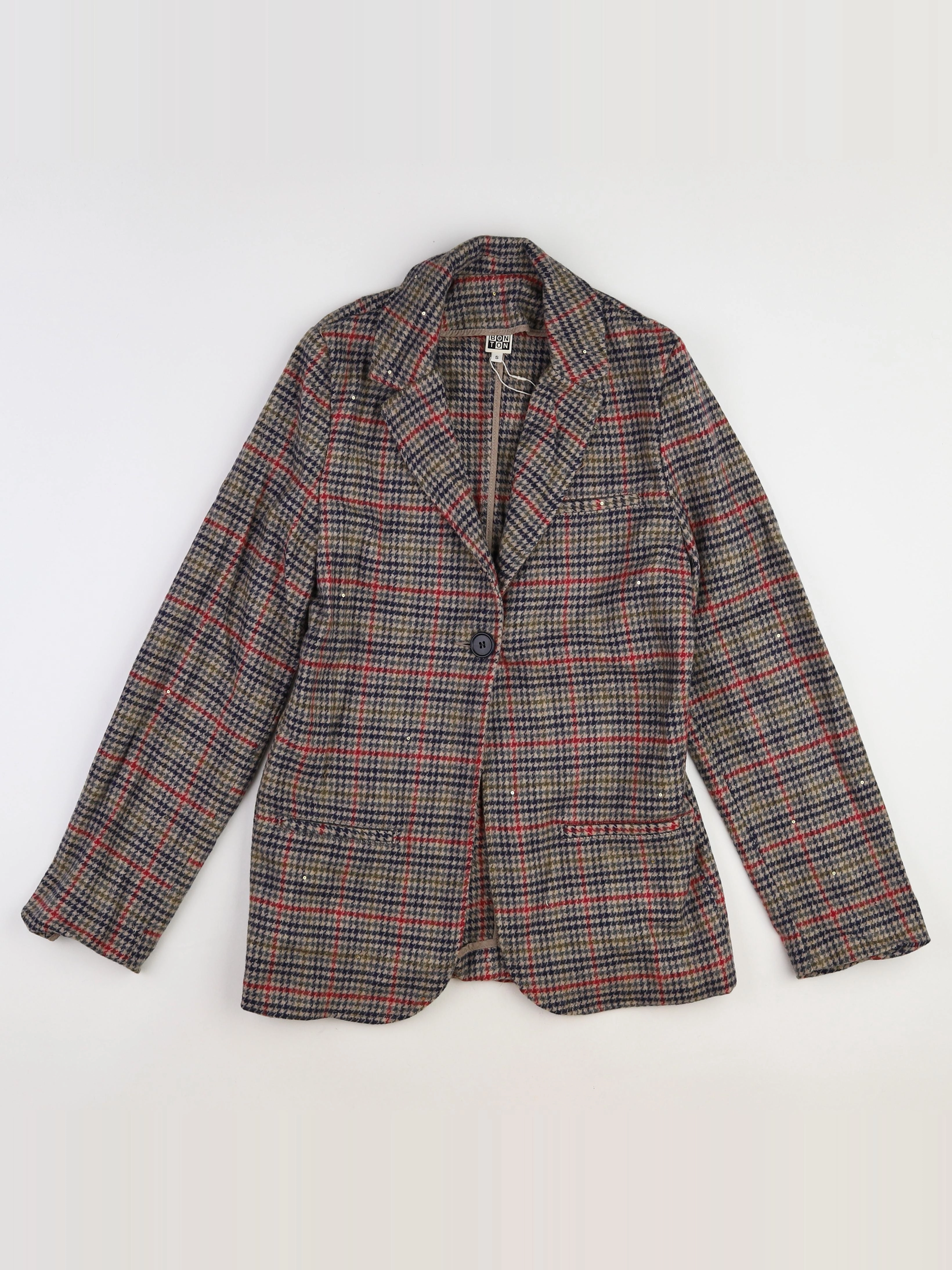 Bonton - veste multicolore (neuf) - 16 ans