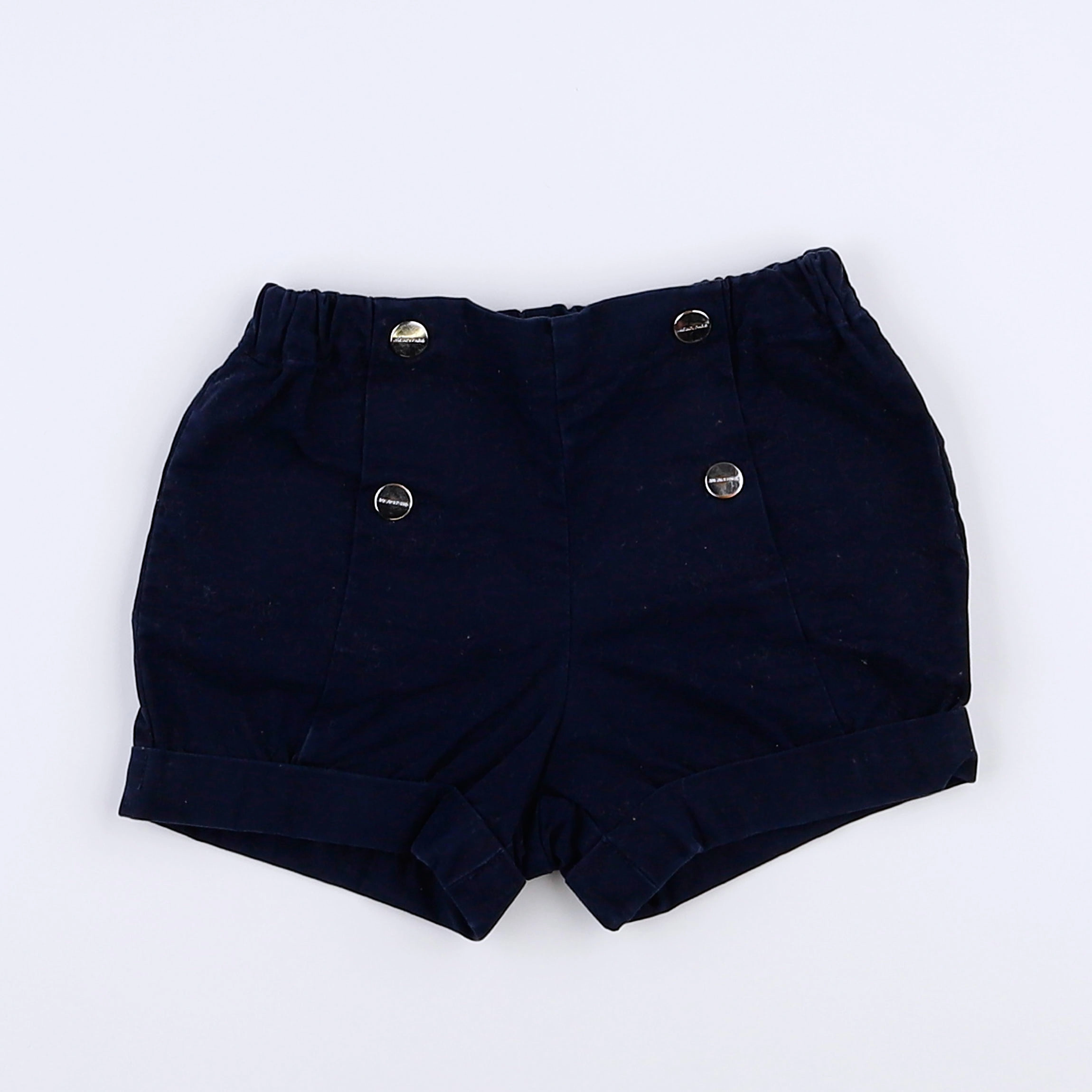 Jacadi - short bleu - 12 mois