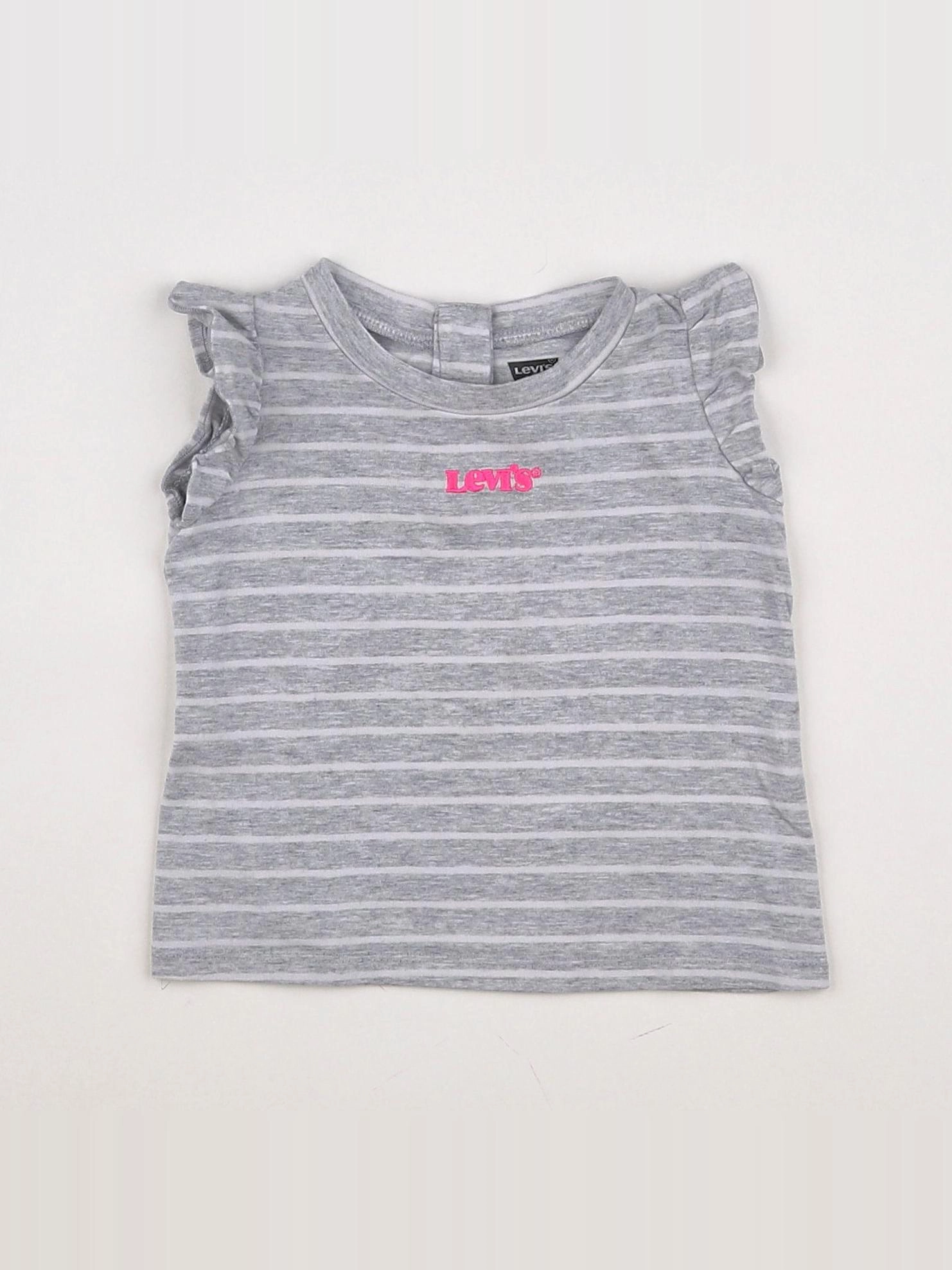 Levi's - tee-shirt blanc, gris - 12 mois