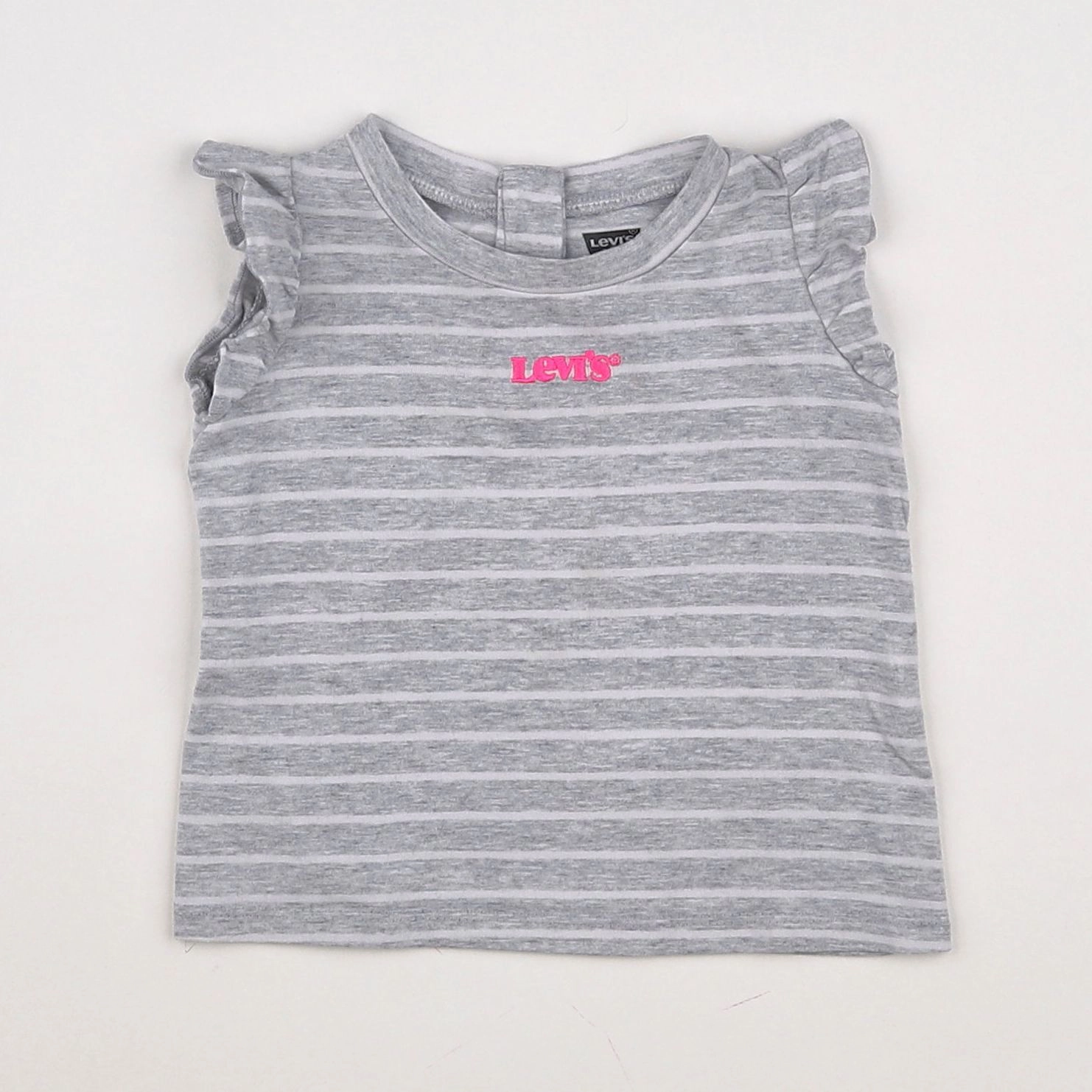 Levi's - tee-shirt blanc, gris - 12 mois