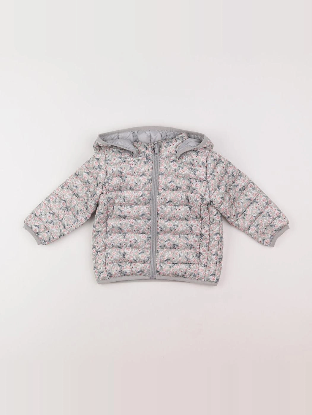 Boutchou - doudoune gris - 12 mois