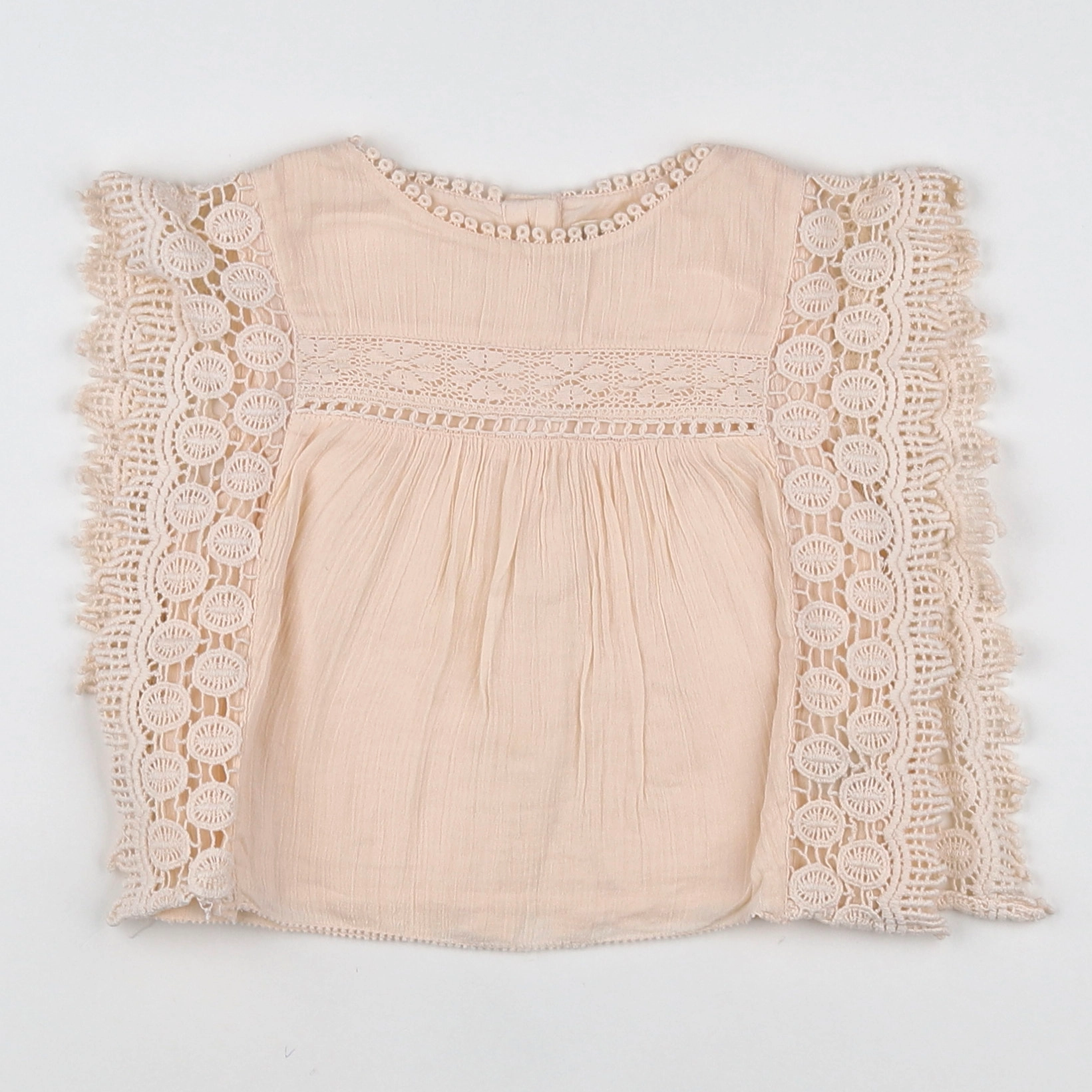 Louise Misha - blouse rose - 12 mois