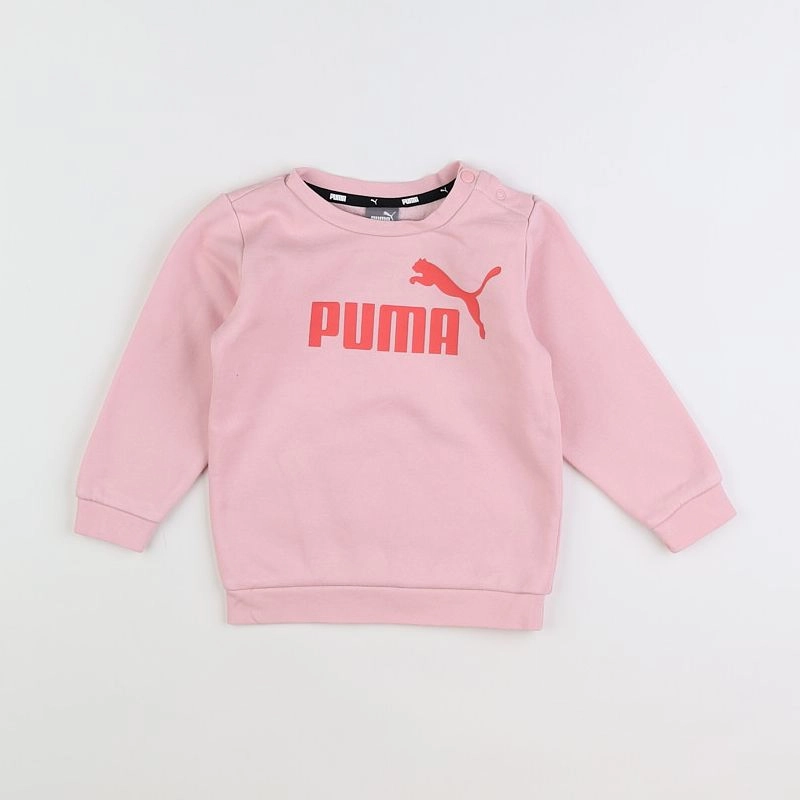 Puma - sweat rose - 9/12 mois