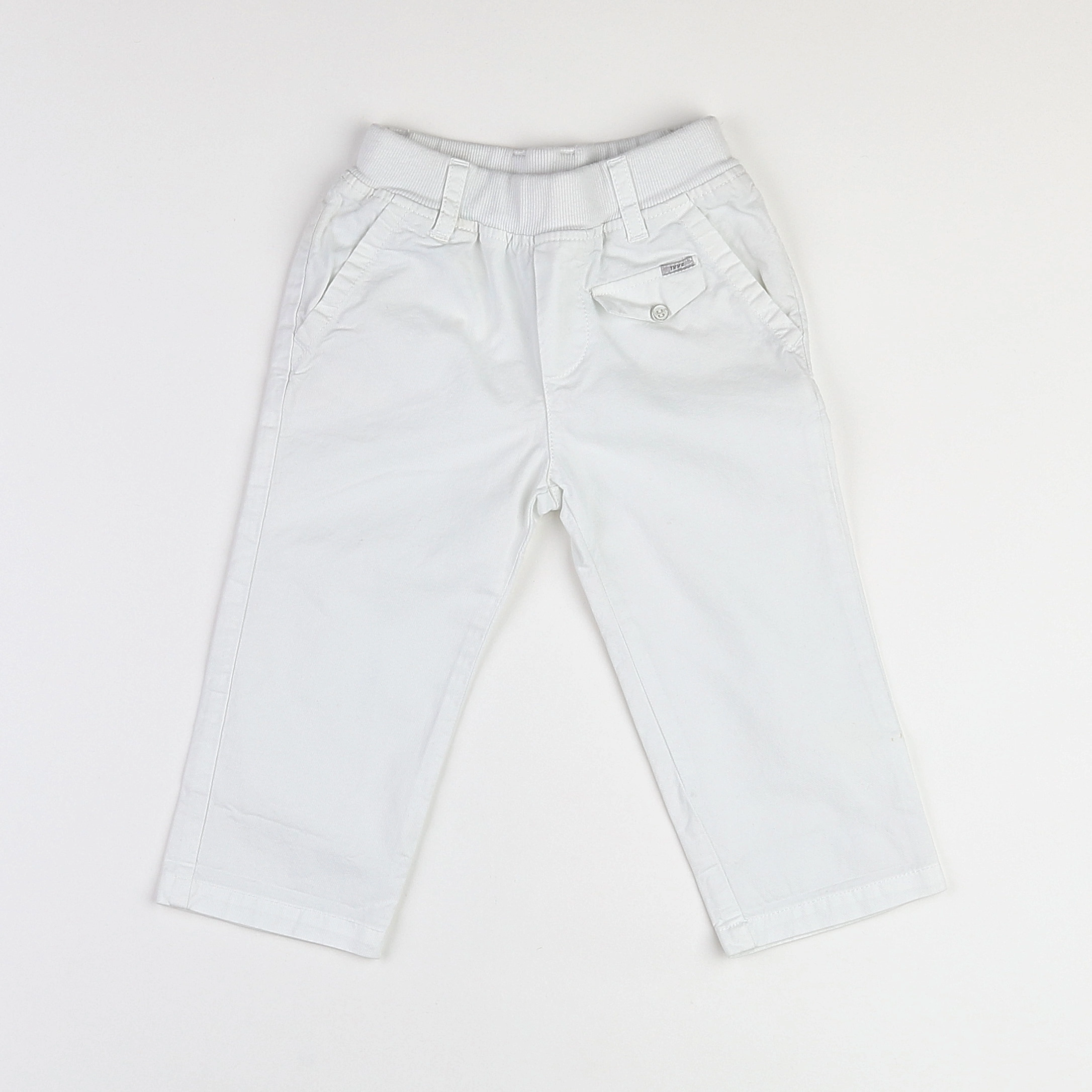 IKKS - pantalon blanc - 18 mois