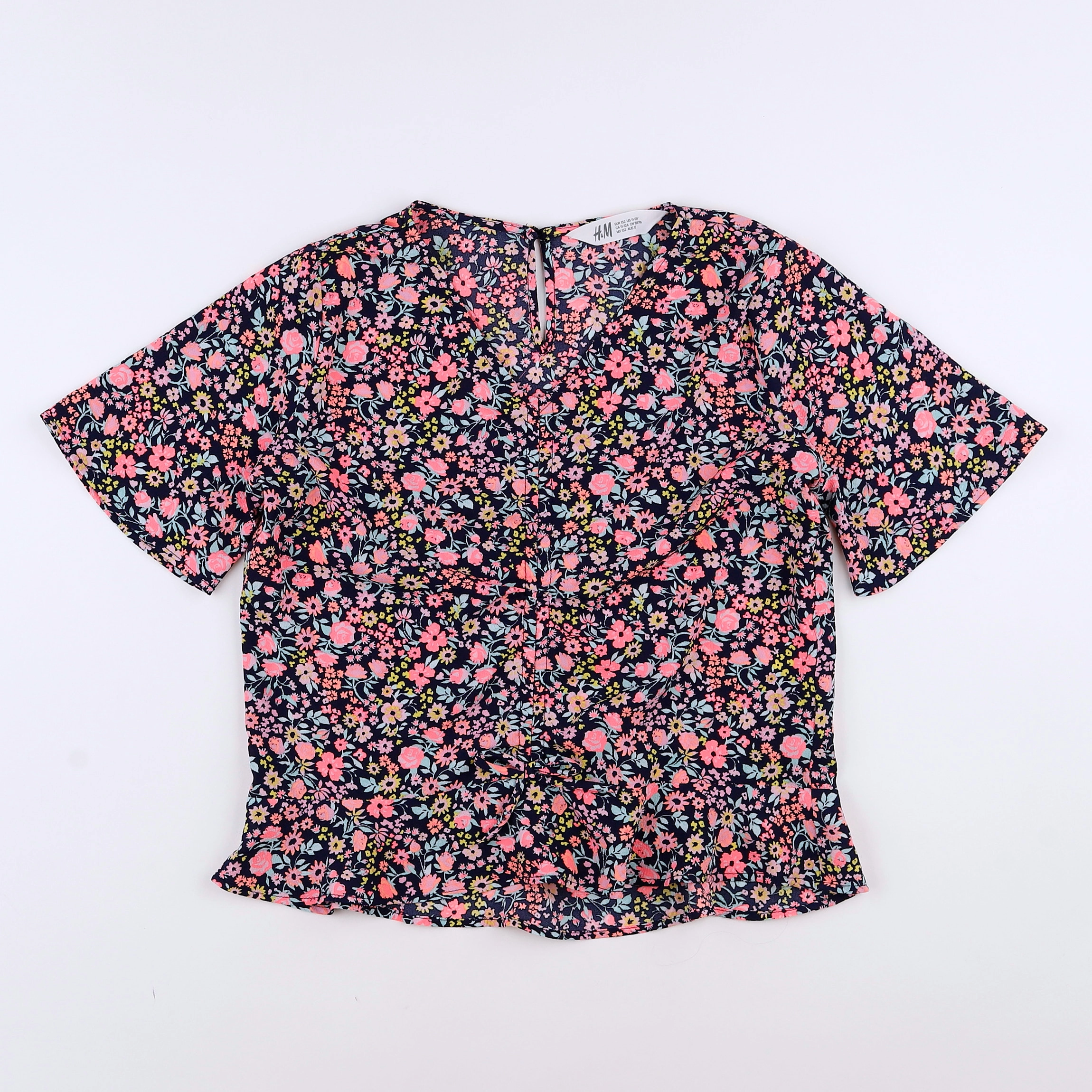 H&M - blouse multicolore - 11/12 ans