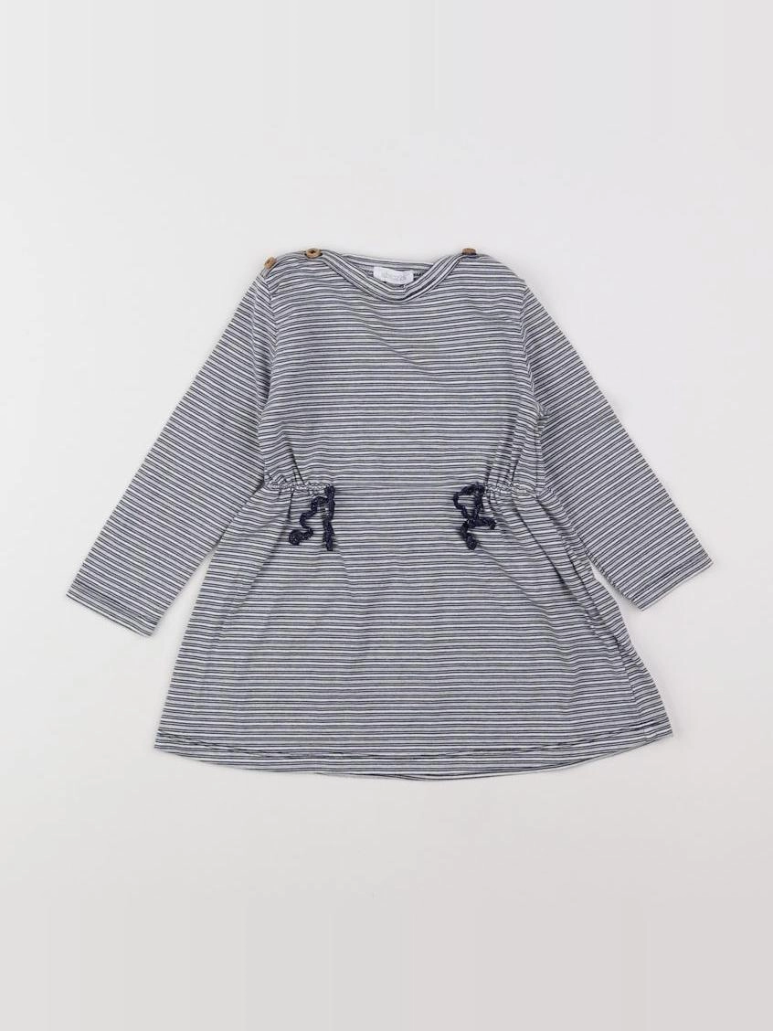 Absorba - robe bleu, blanc - 18 mois