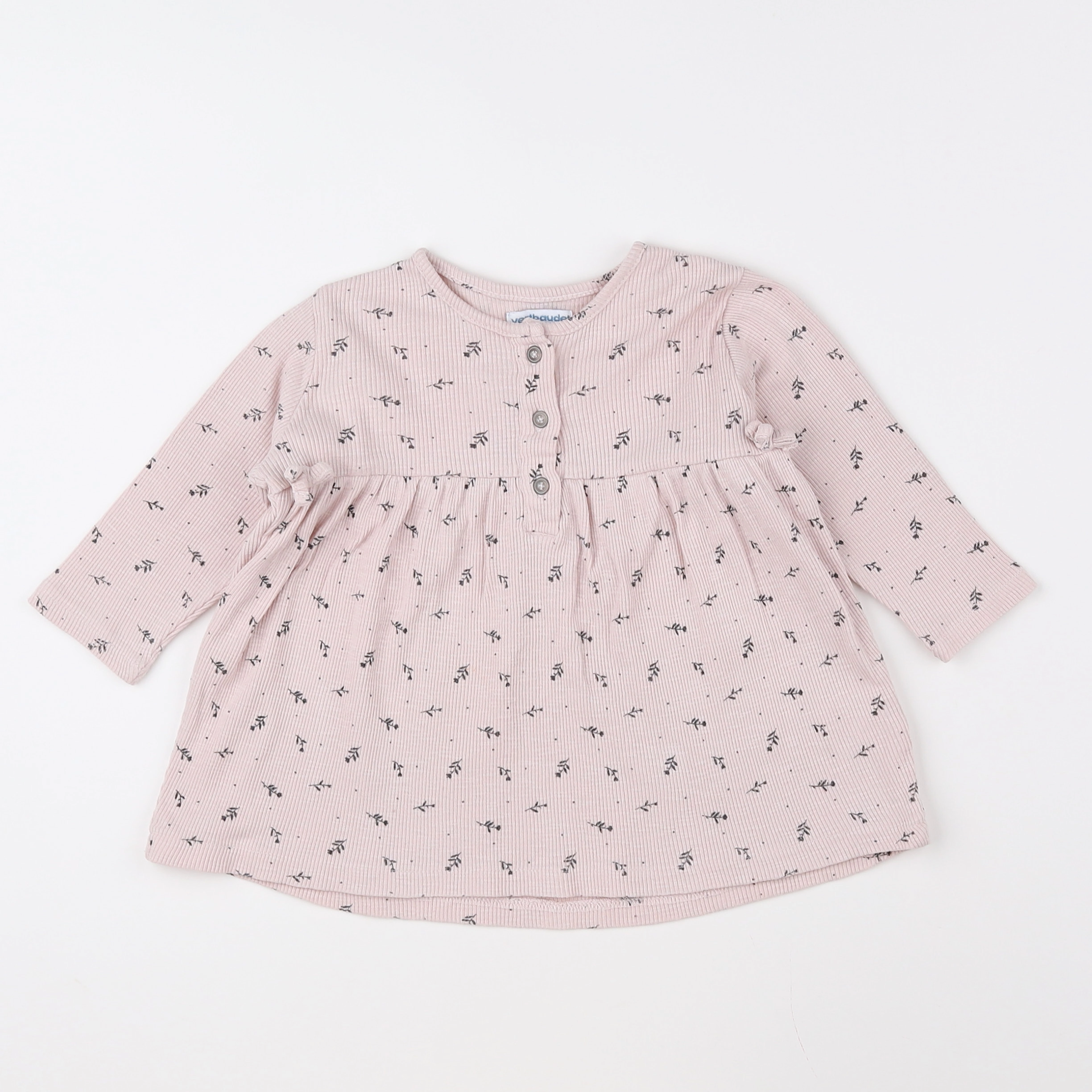 Vertbaudet - robe violet - 12 mois