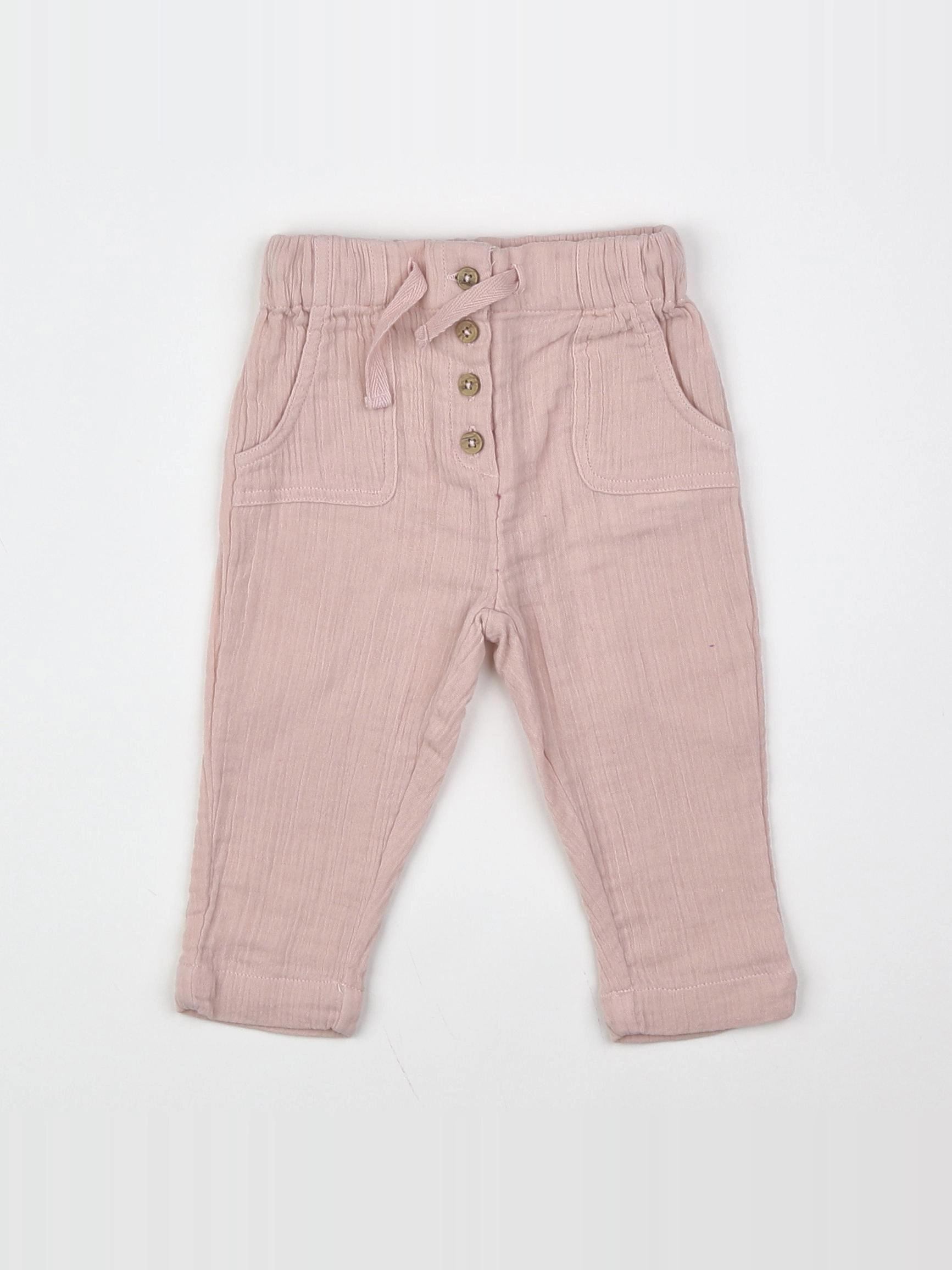 Boutchou - pantalon rose - 6 mois