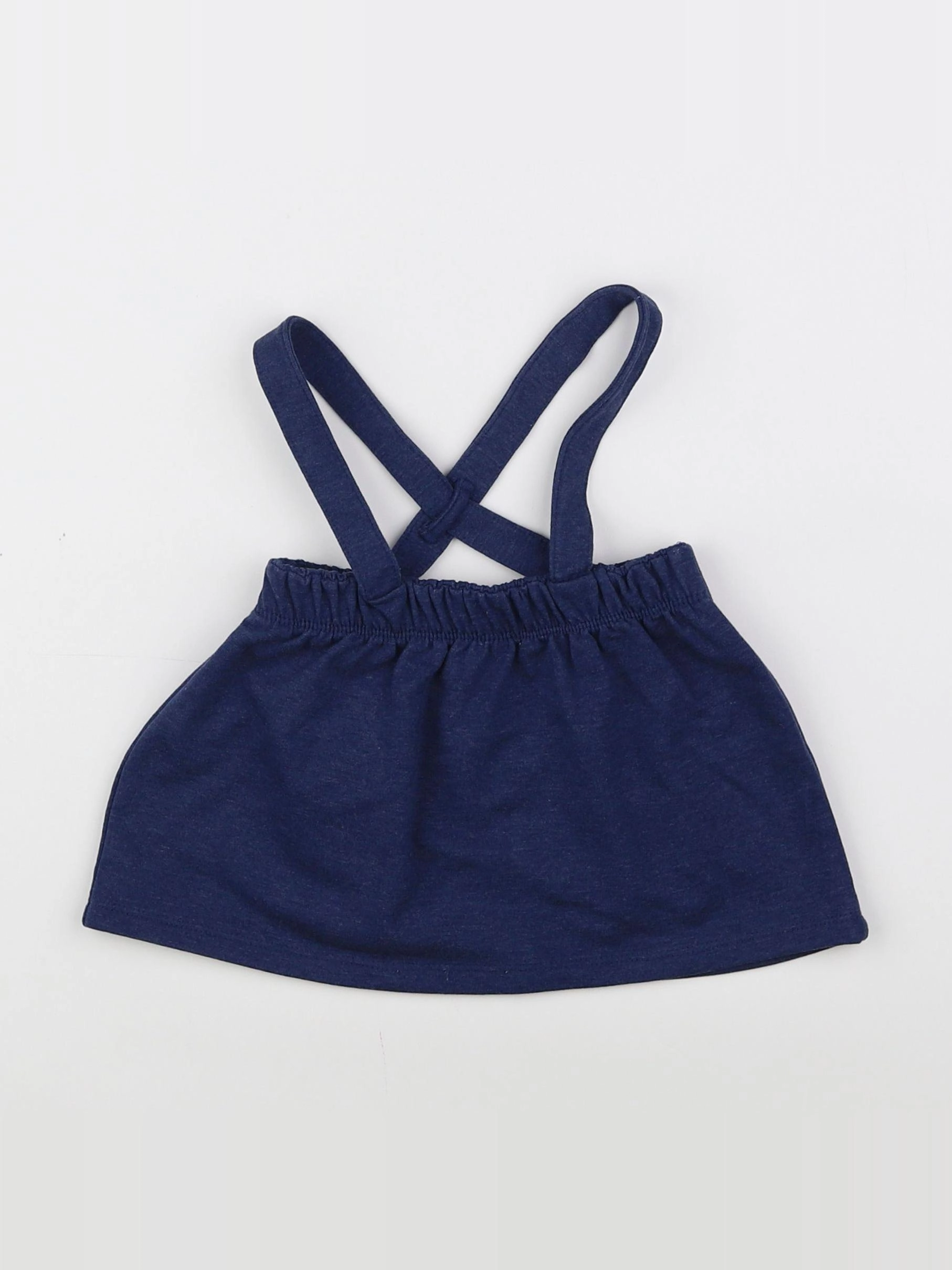 H&M - jupe bleu - 3/6 mois