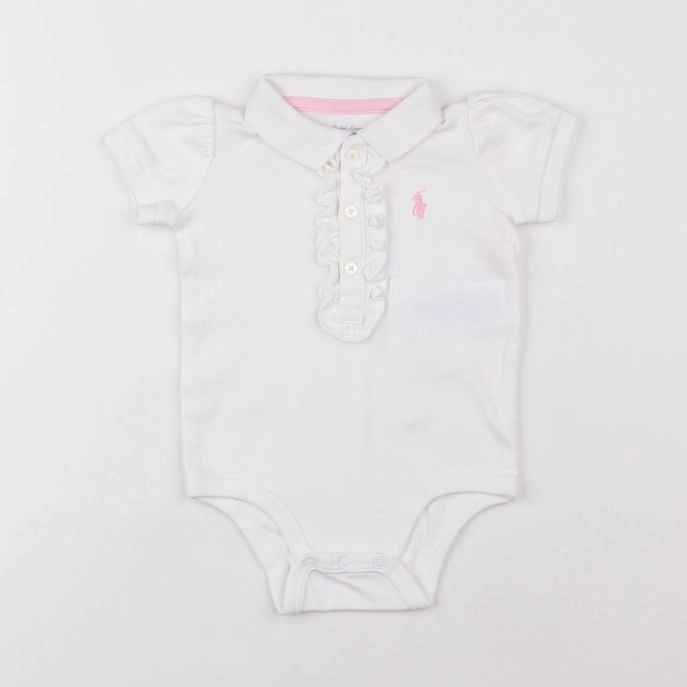 Ralph Lauren - body vetement blanc - 3 mois