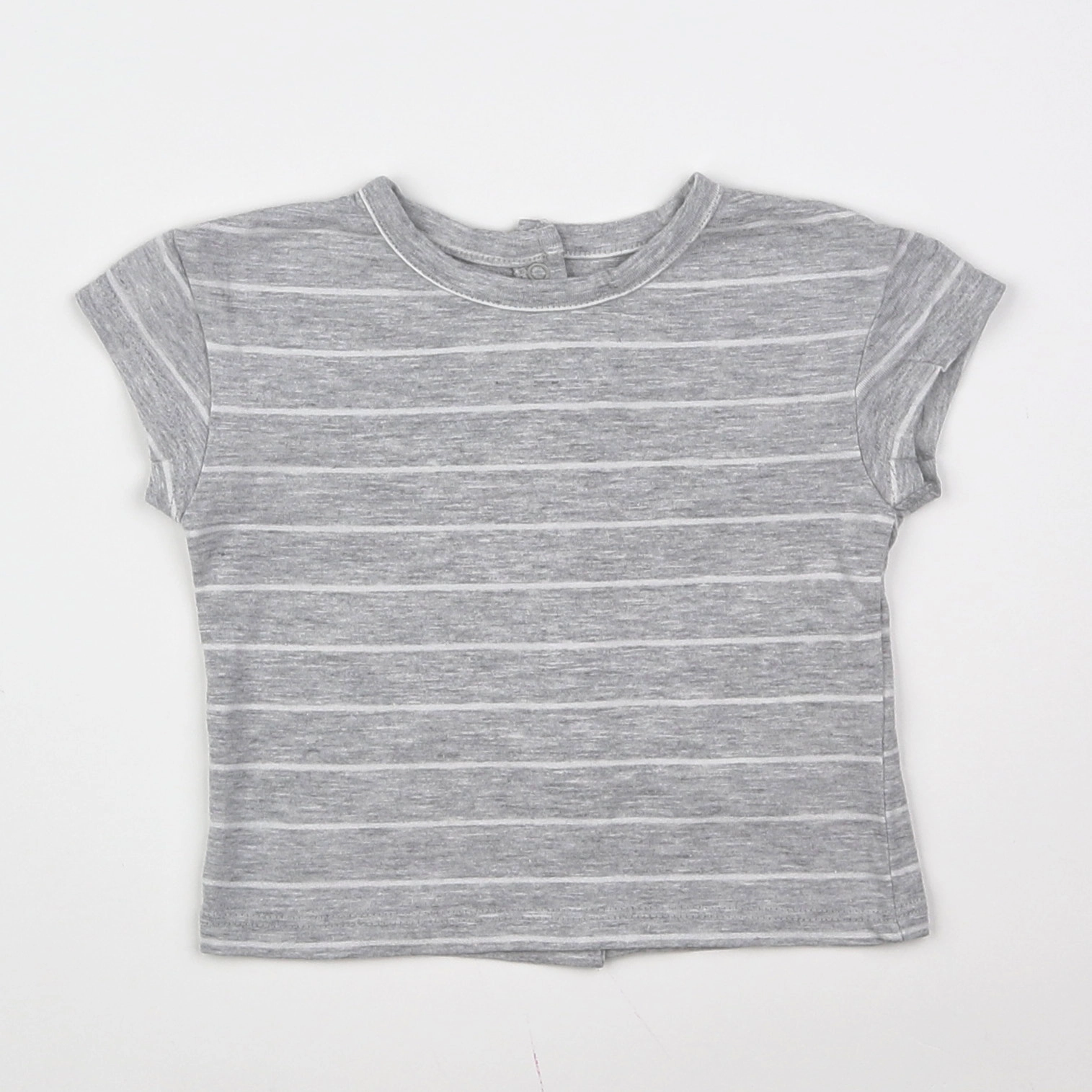 Vertbaudet - tee-shirt gris - 3 mois