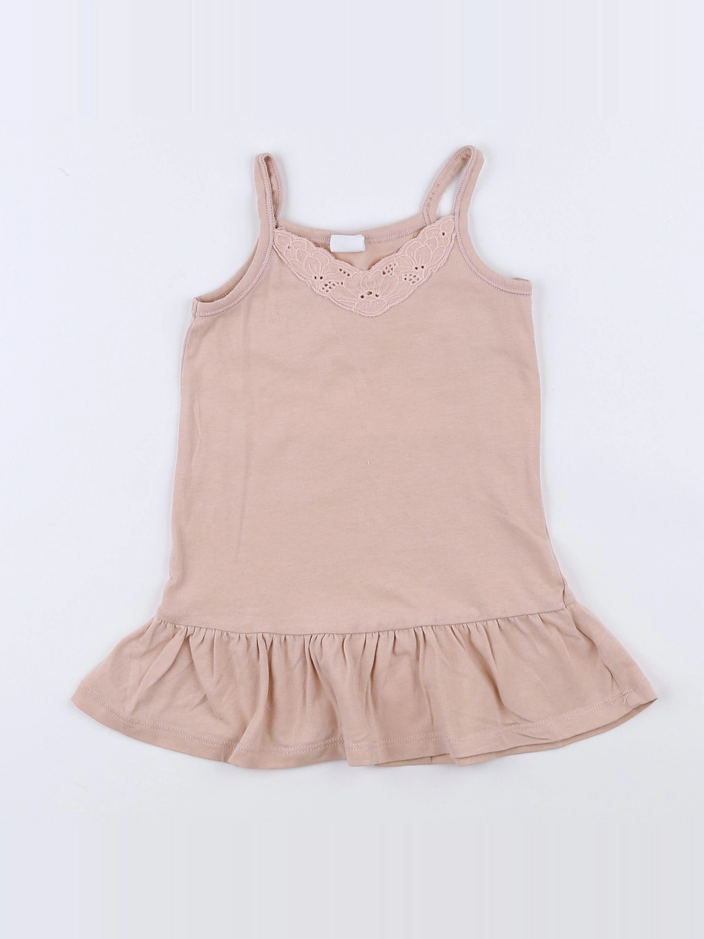 H&M - robe rose - 9/12 mois