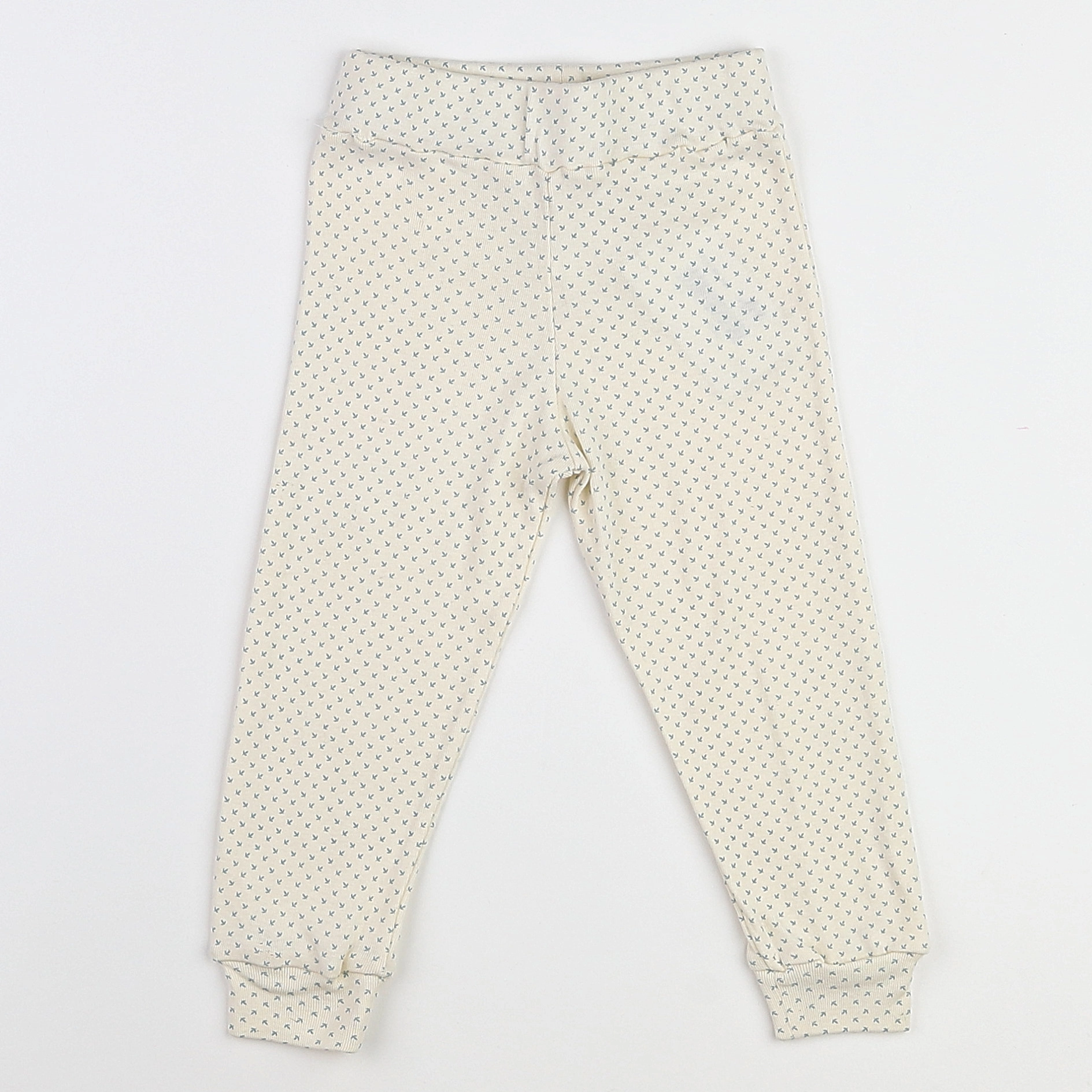 Talc - pyjama coton beige - 2  ans
