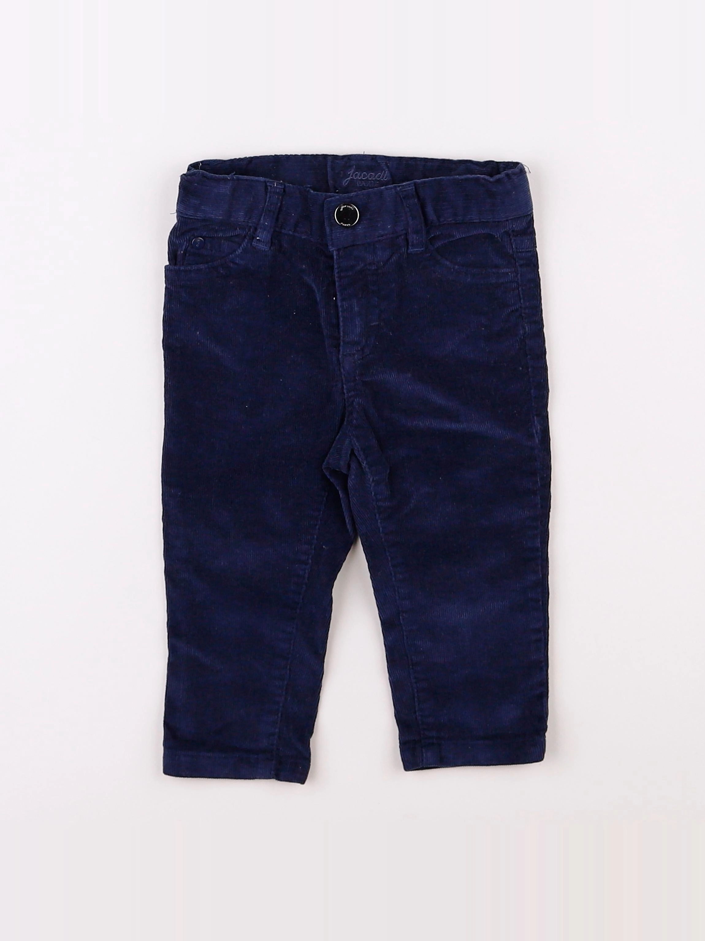 Jacadi - pantalon bleu - 12 mois