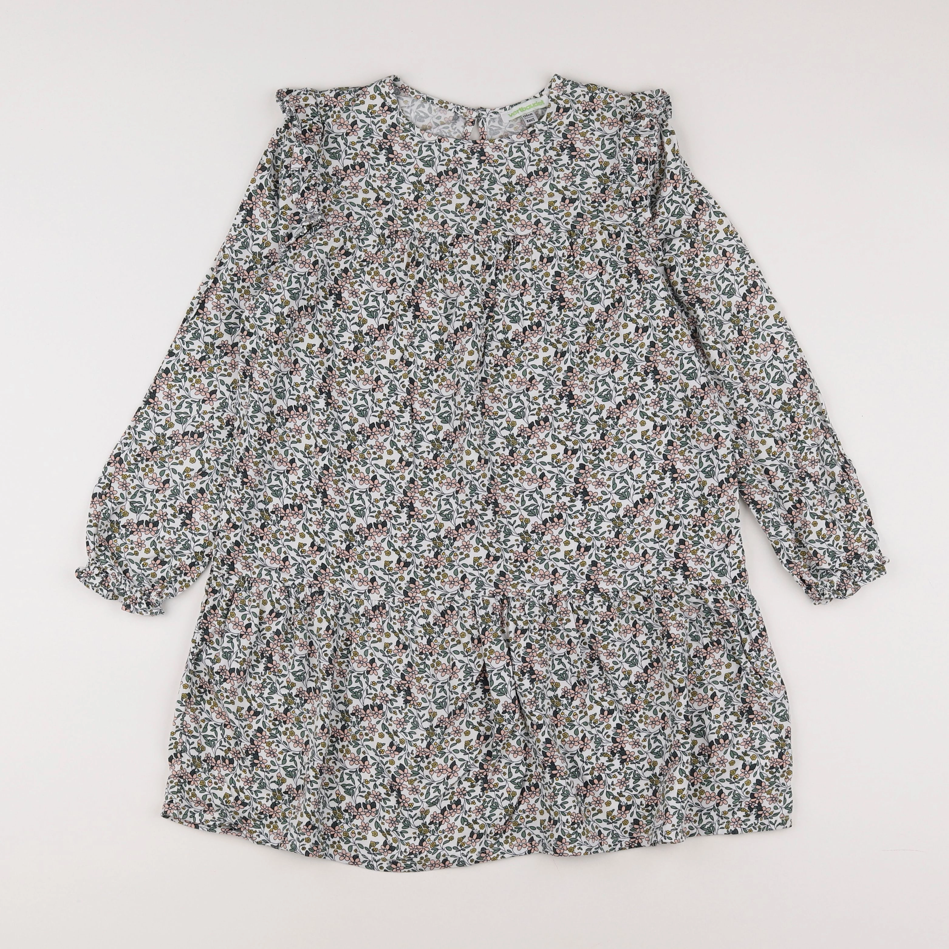 Vertbaudet - robe blanc - 8 ans