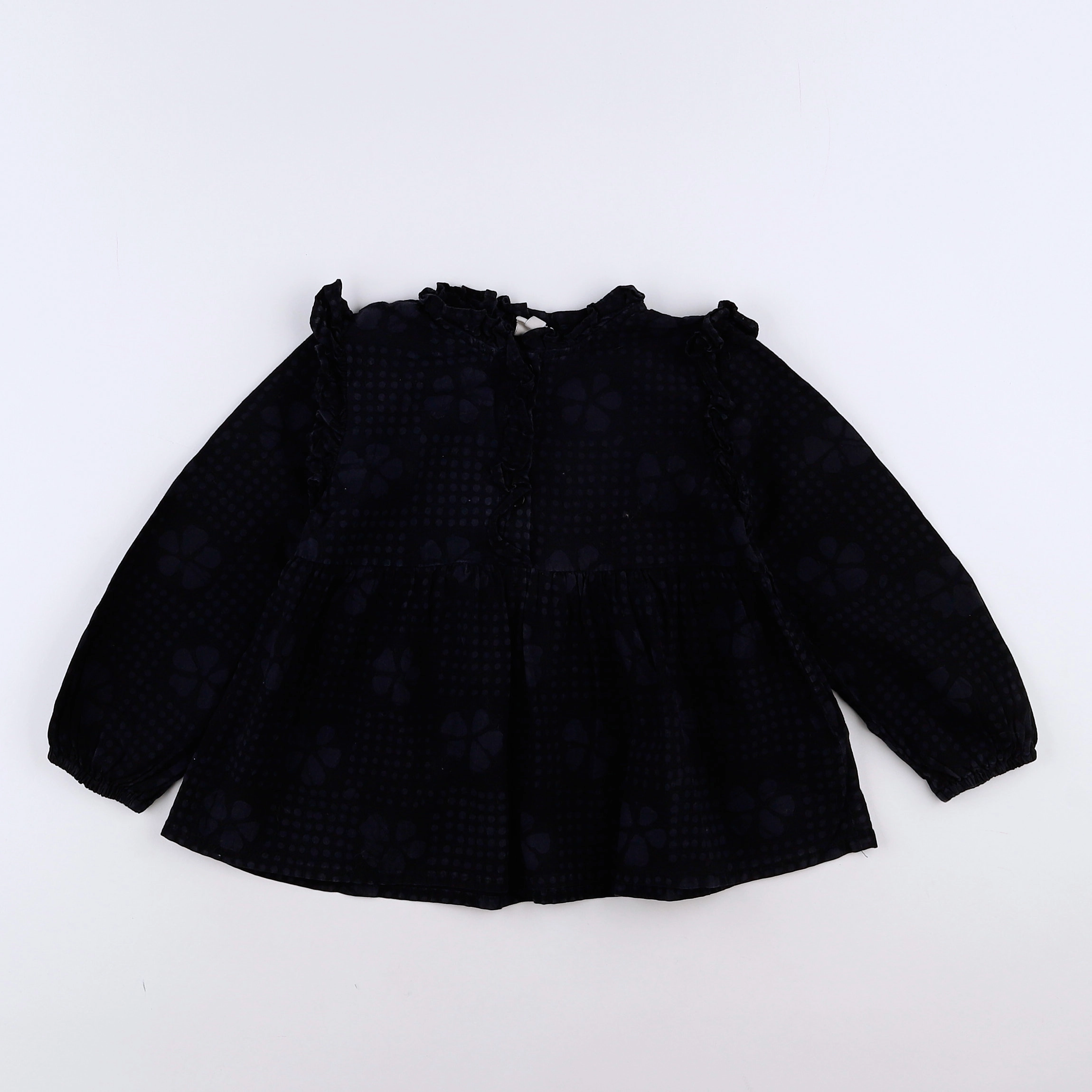 Bonton - blouse noir - 4 ans