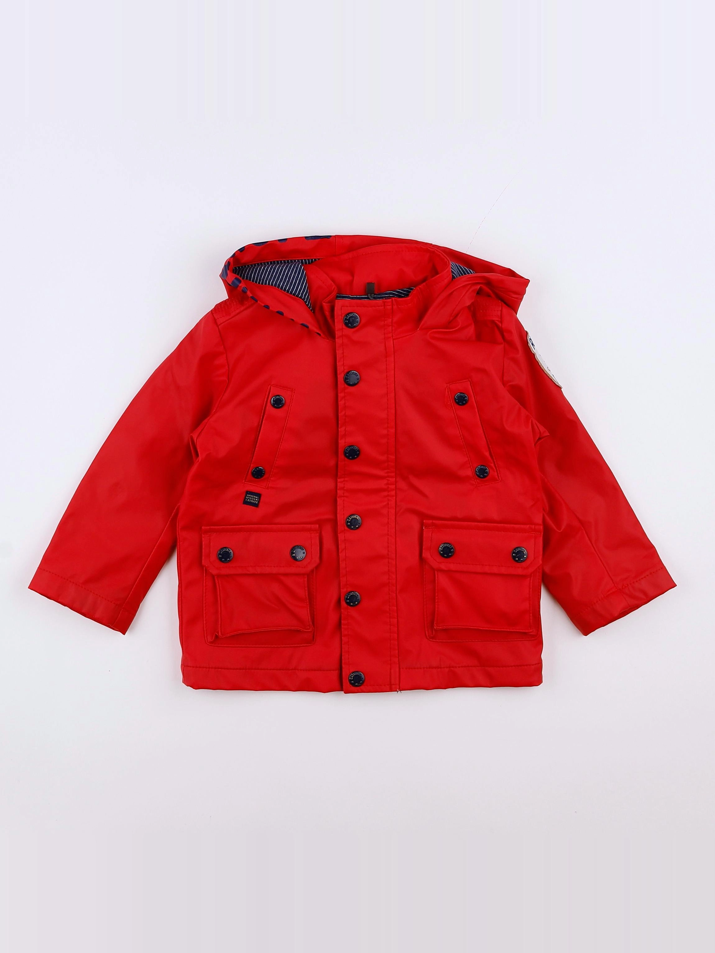 Catimini - imperméable rouge - 18 mois