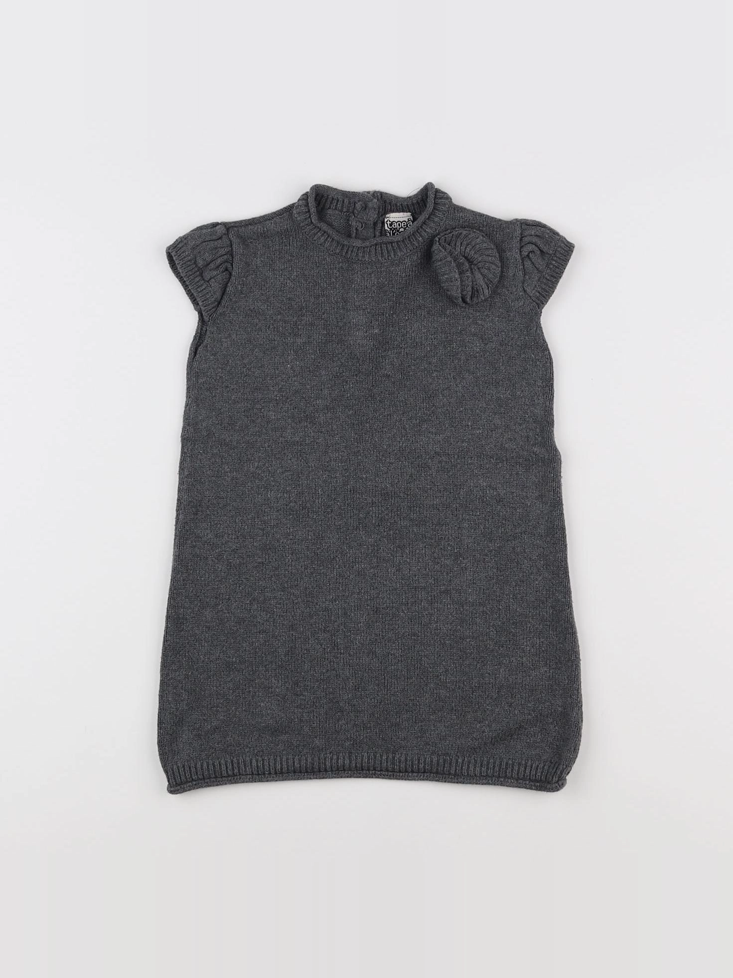 Tape à l'oeil - robe gris - 18 mois