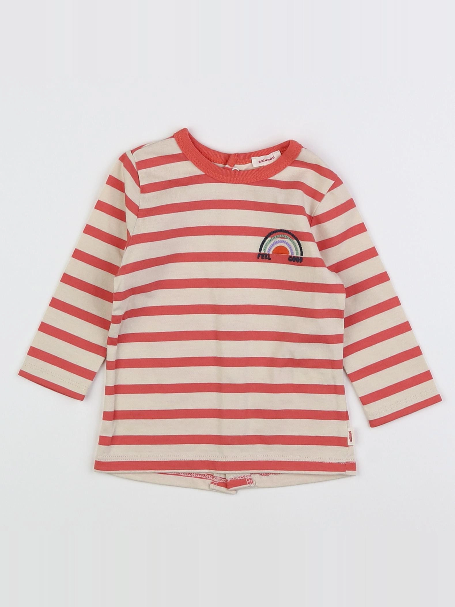 Catimini - tee-shirt orange, multicolore - 6 mois