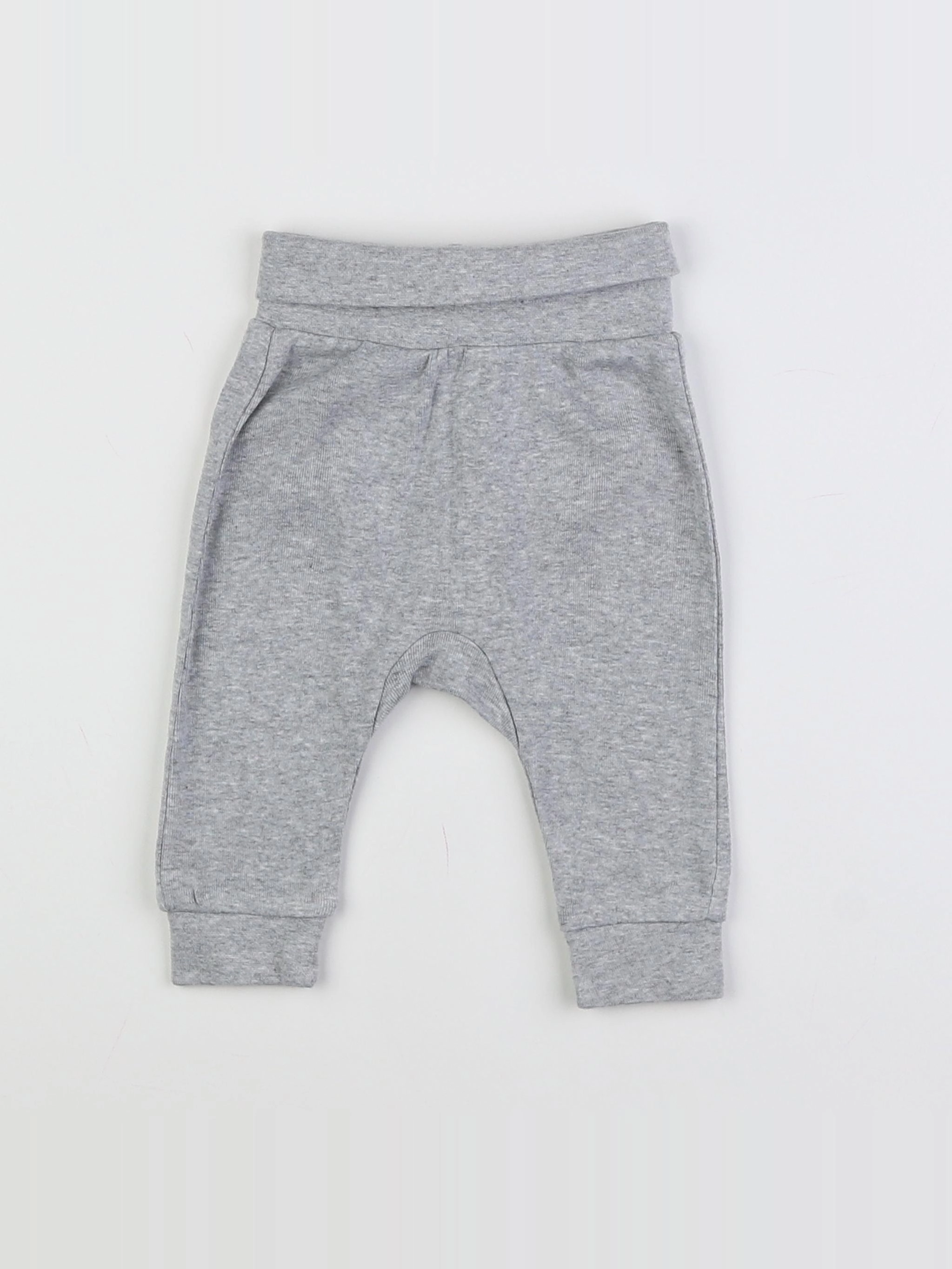 H&M - sarouel gris - 3 mois