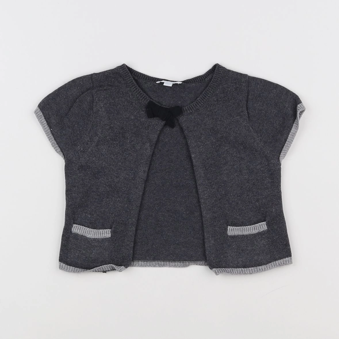 Jacadi - gilet gris - 18 mois