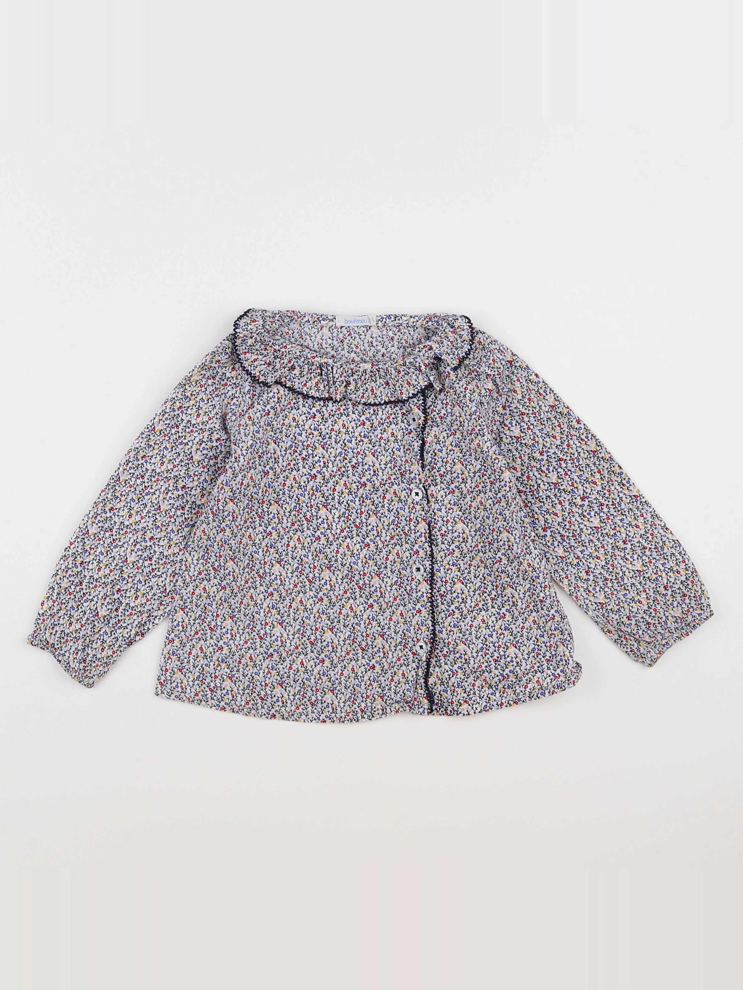 Boutchou - blouse multicolore - 18 mois