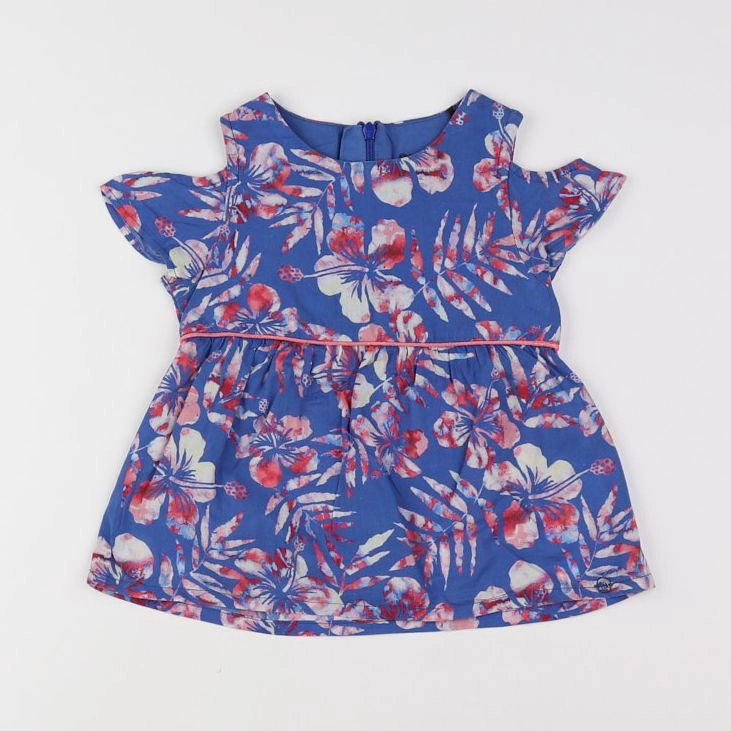 IKKS - blouse bleu - 3 ans