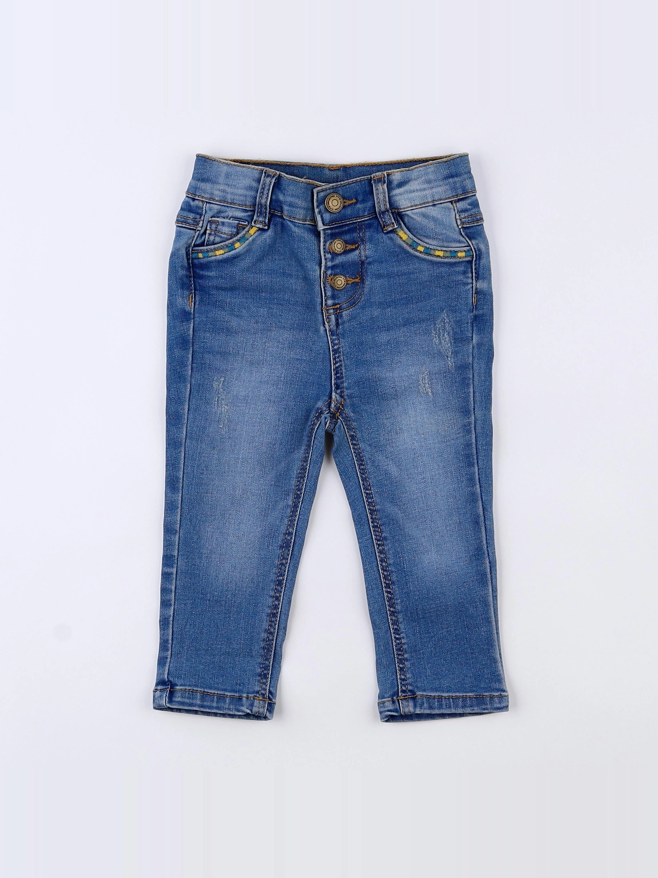 Tape à l'oeil - jean bleu - 6 mois