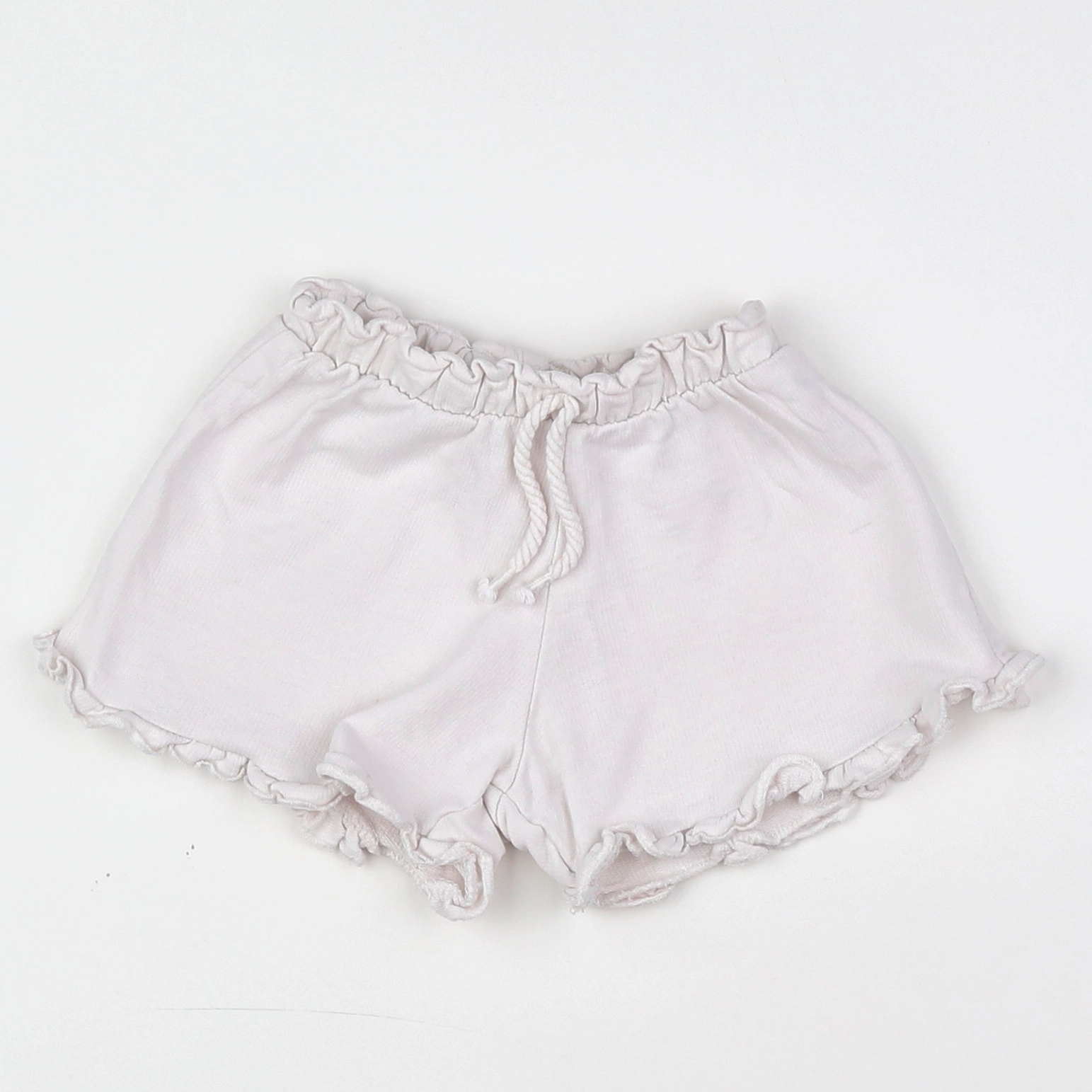 Zara - short blanc - 12/18 mois