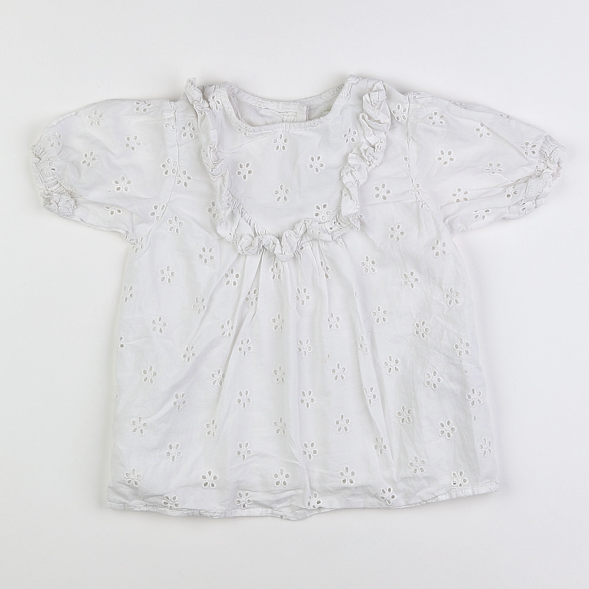 Vertbaudet - blouse blanc - 6 ans