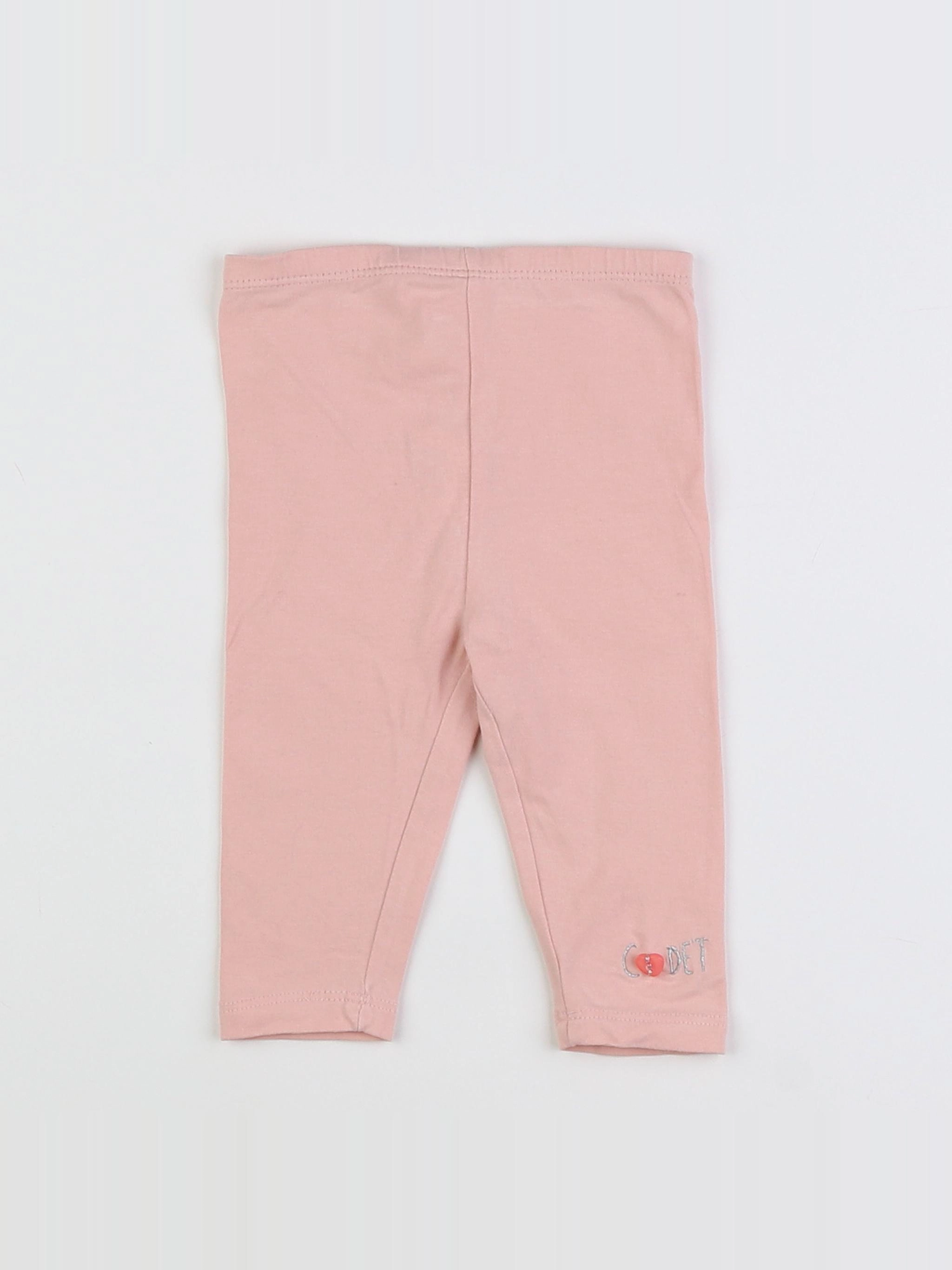 Cadet Rousselle - legging rose - 6 mois