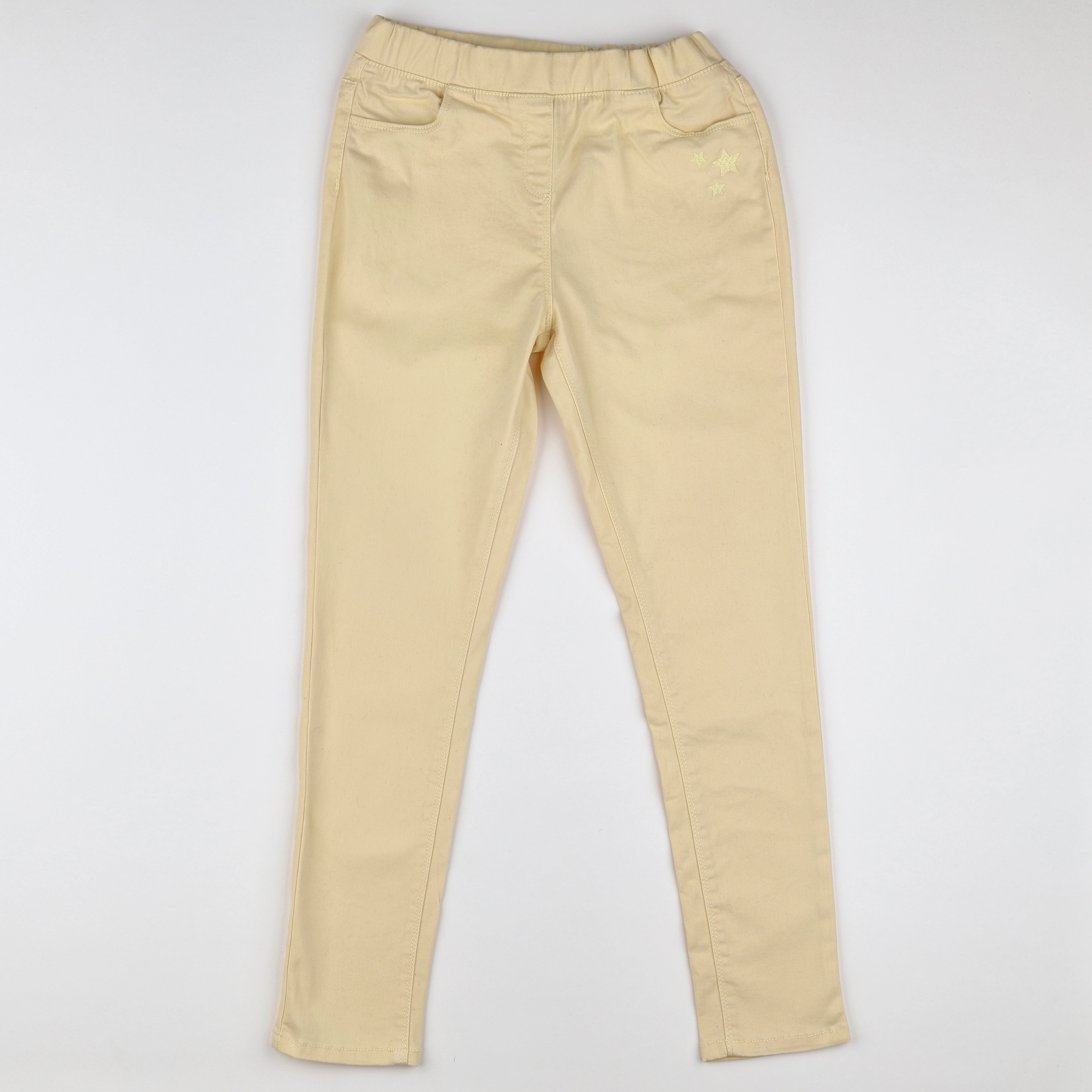 Vertbaudet - jegging jaune - 12 ans