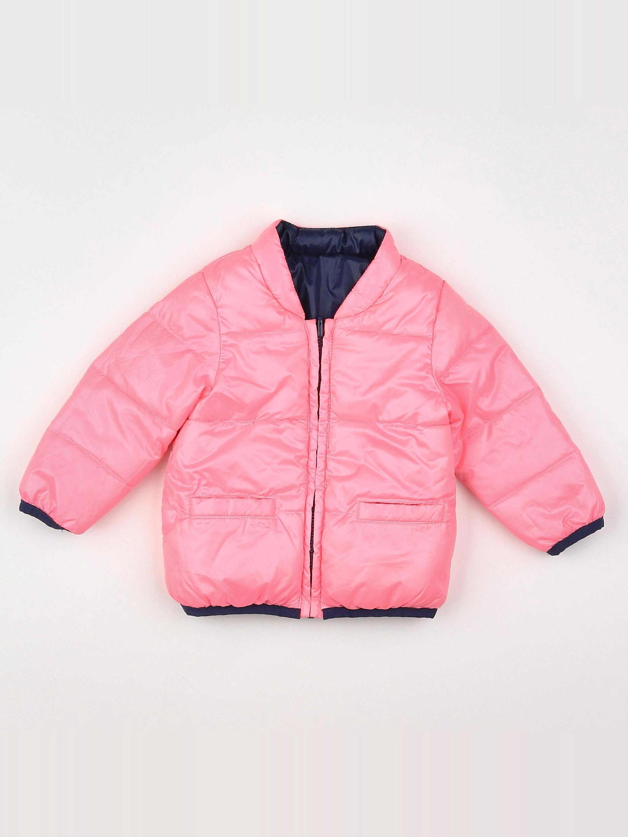 IKKS - doudoune rose - 6 mois