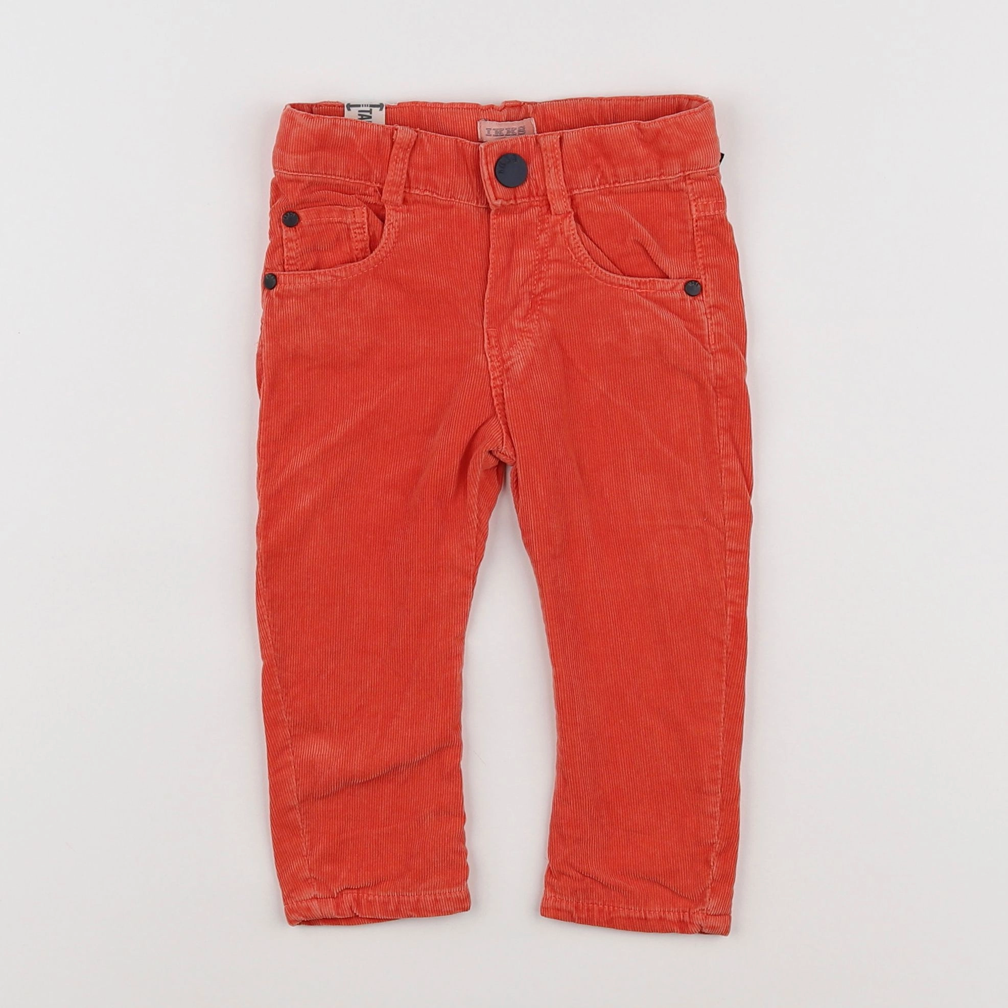 IKKS - pantalon orange - 6 mois