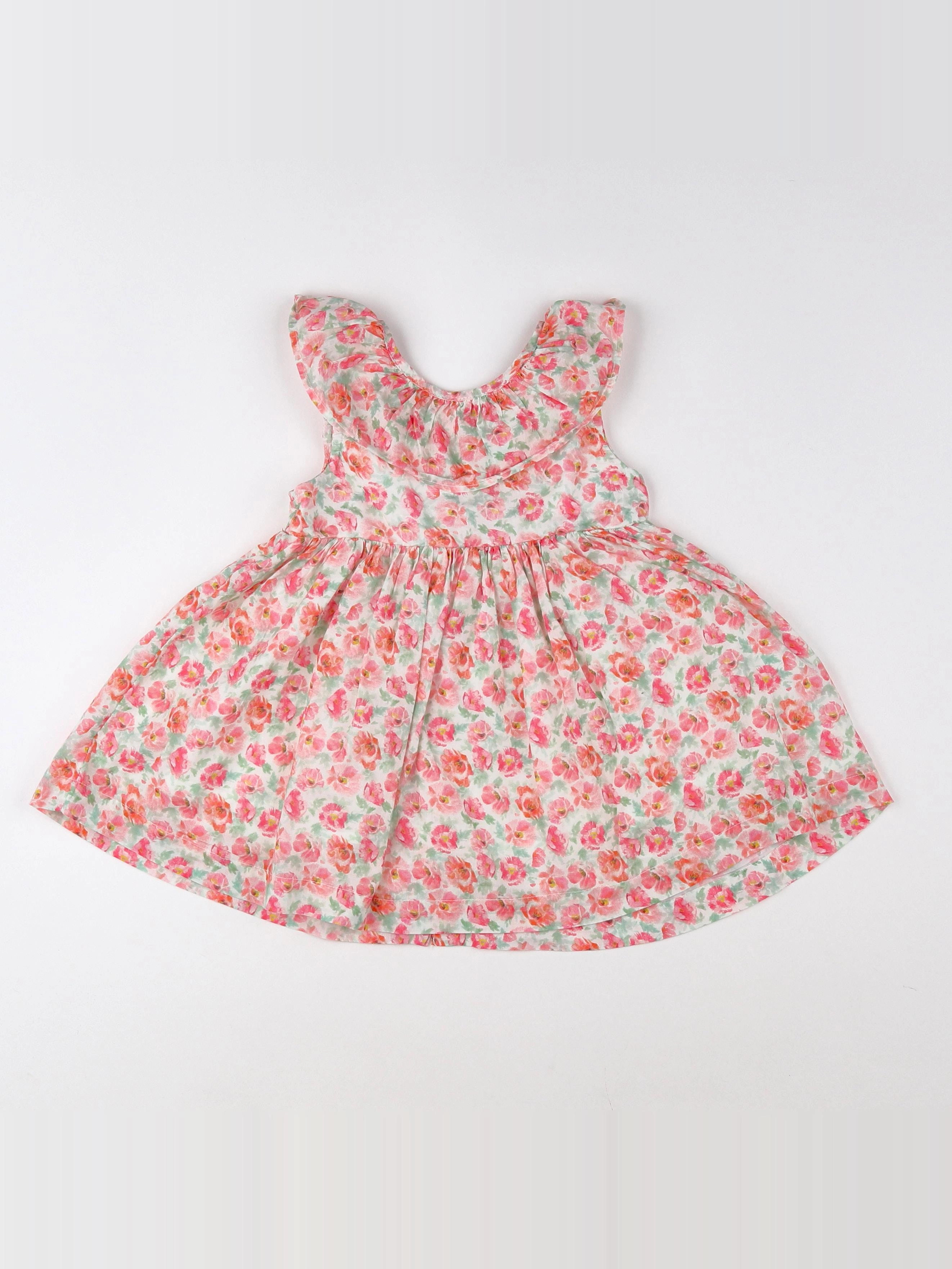 Vertbaudet - robe multicolore - 18 mois