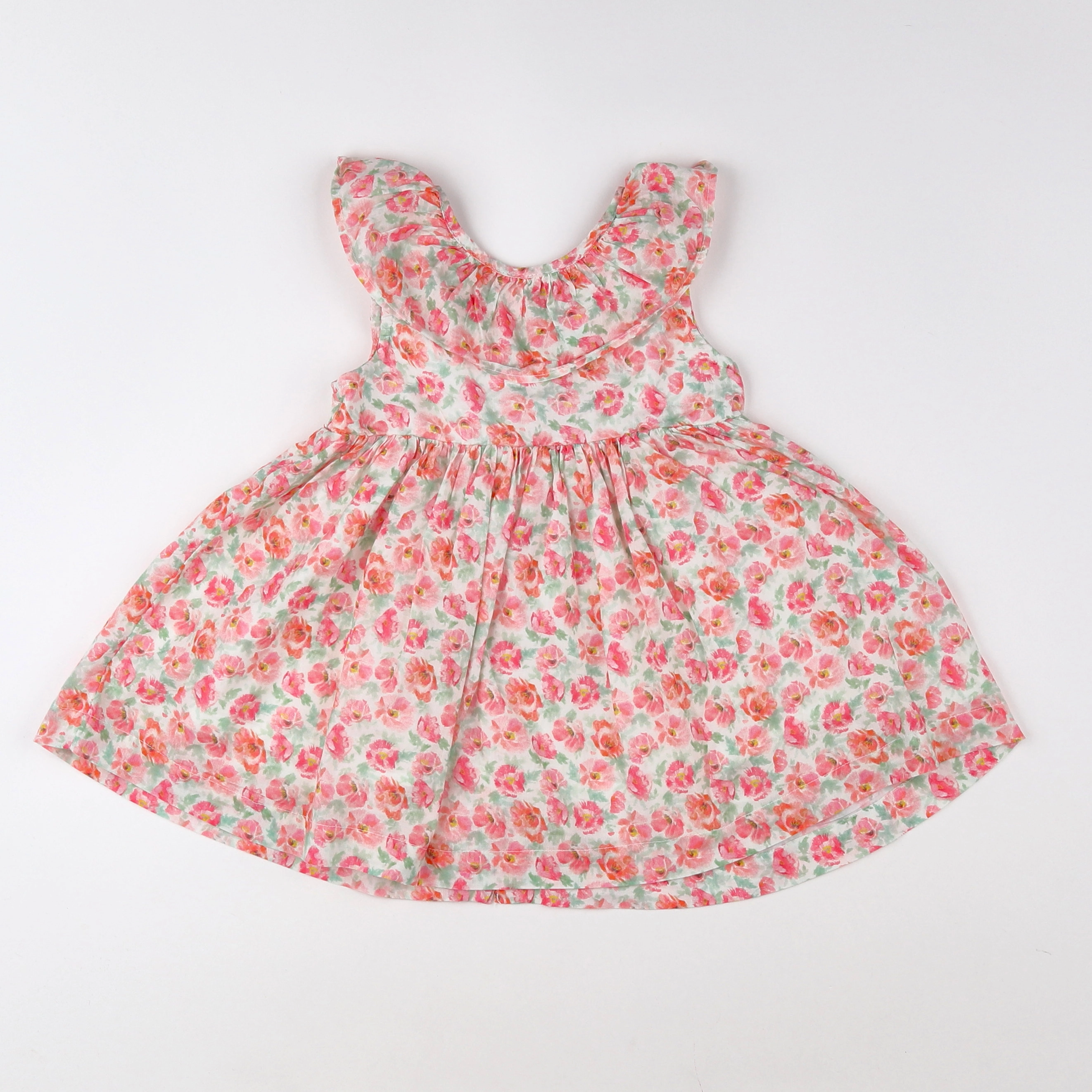 Vertbaudet - robe multicolore - 18 mois
