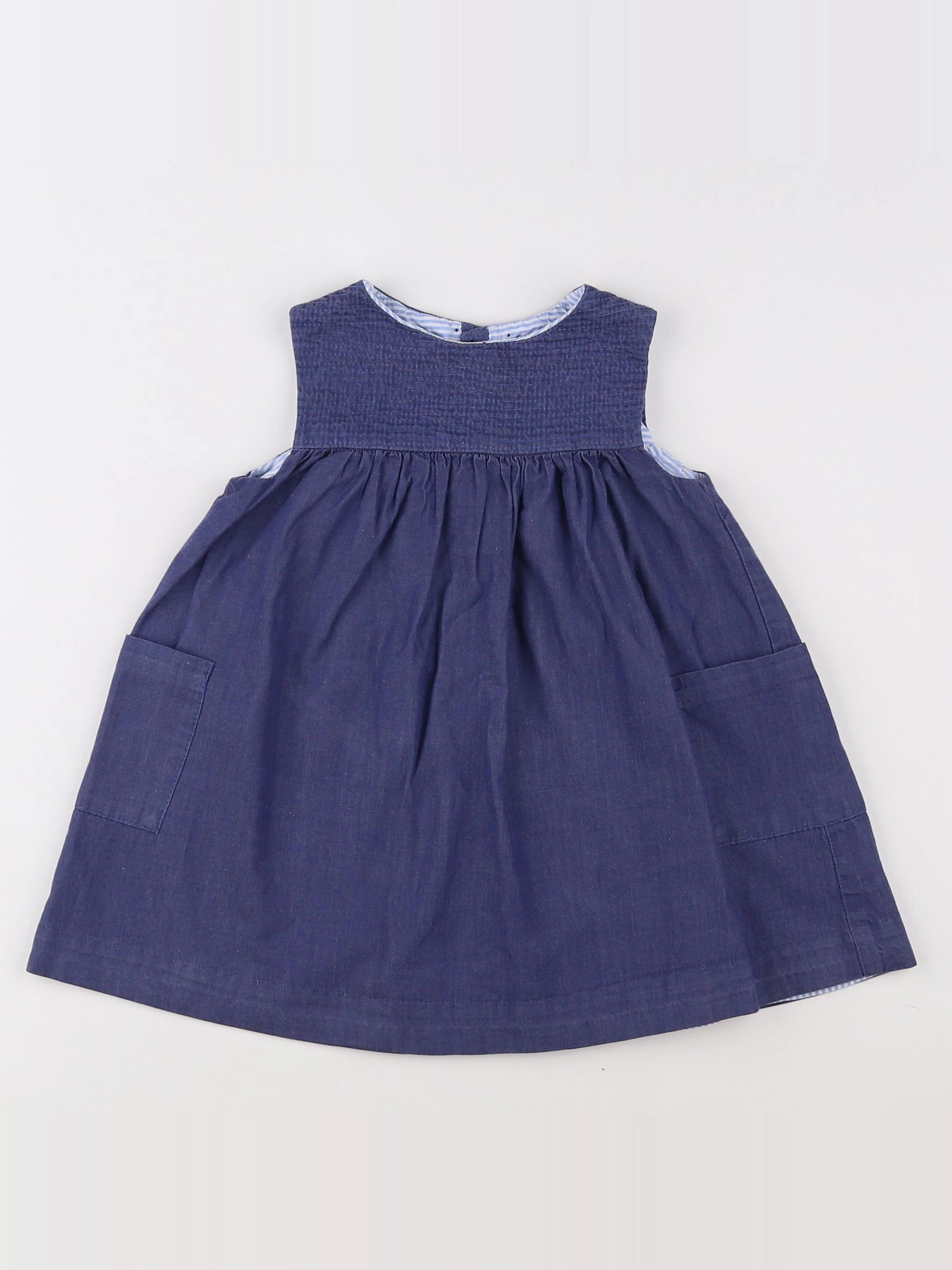 Jacadi - robe bleu - 18 mois