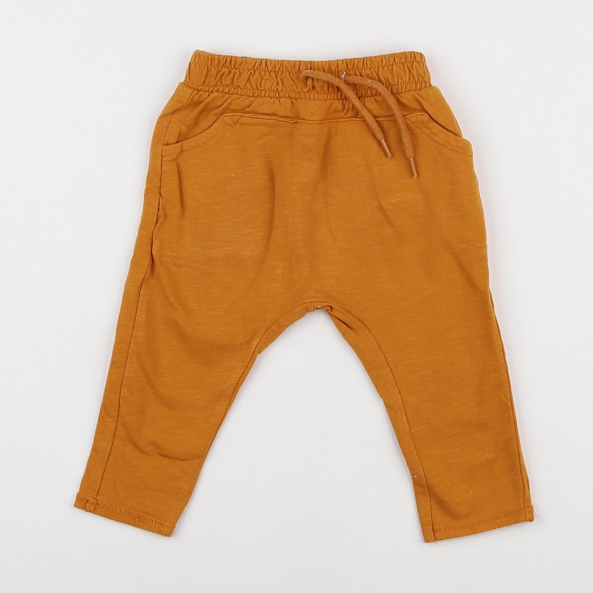 Vertbaudet - sarouel marron - 6 mois