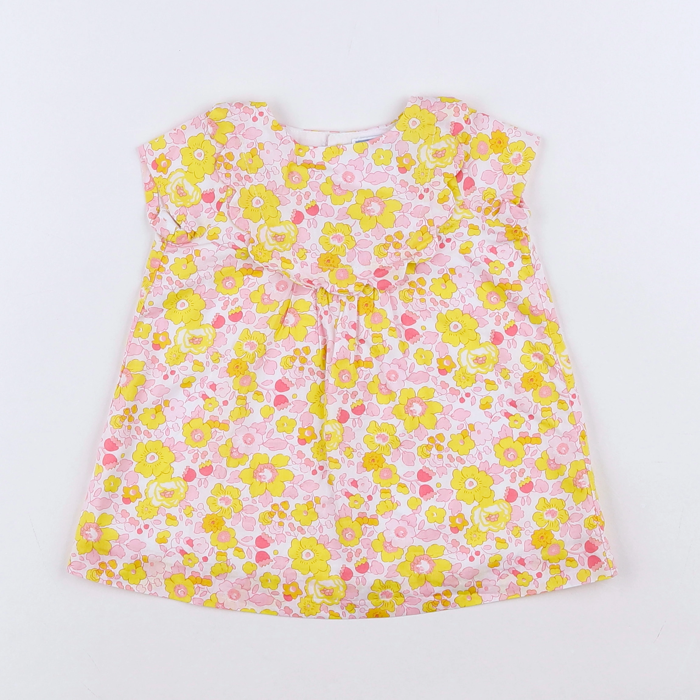 Jacadi - robe jaune - 3 mois