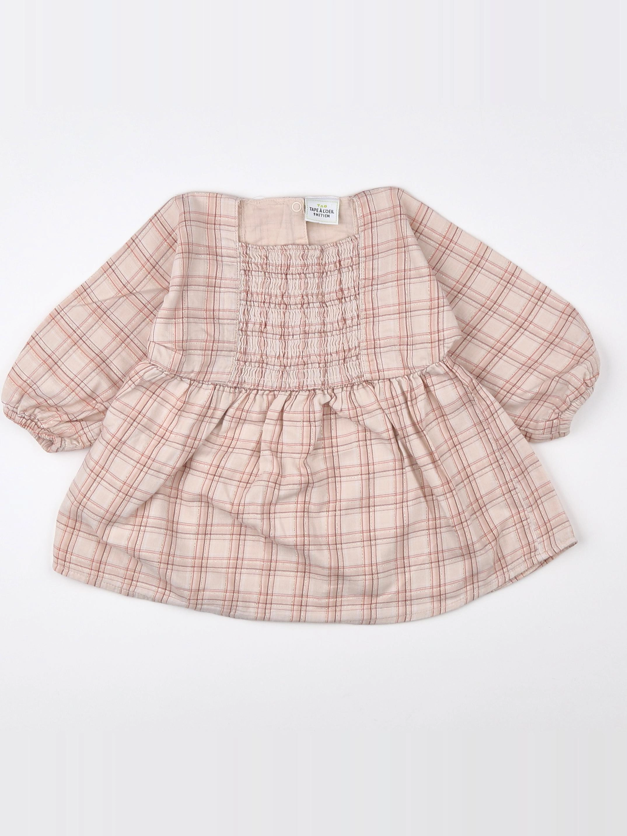 Tape à l'oeil - robe multicolore - 9 mois