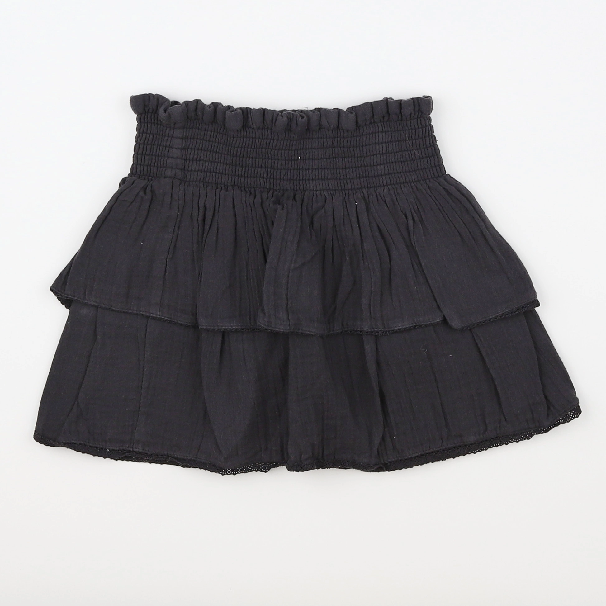 Bonton - jupe gris - 6 ans